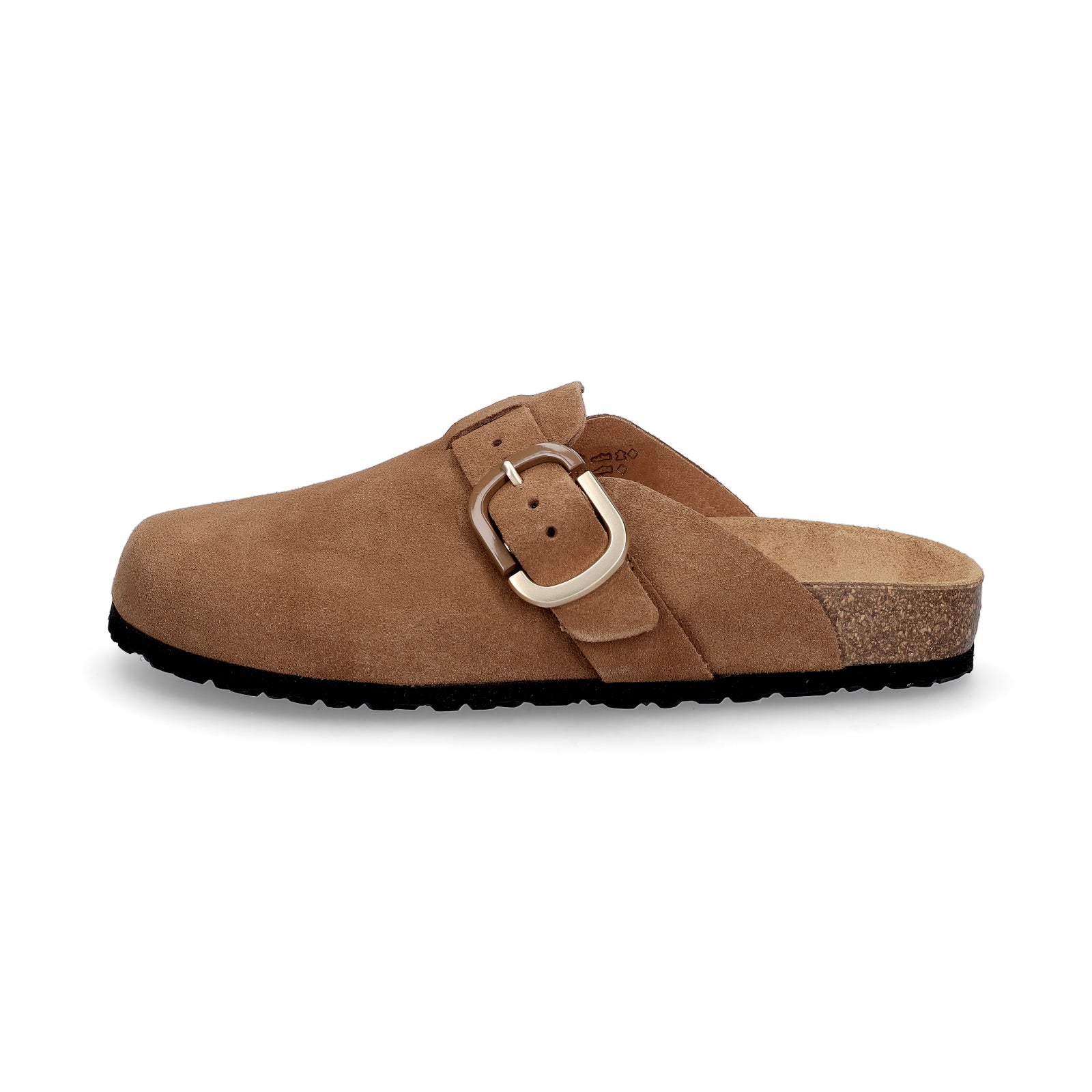 Tamaris women's clog cognac