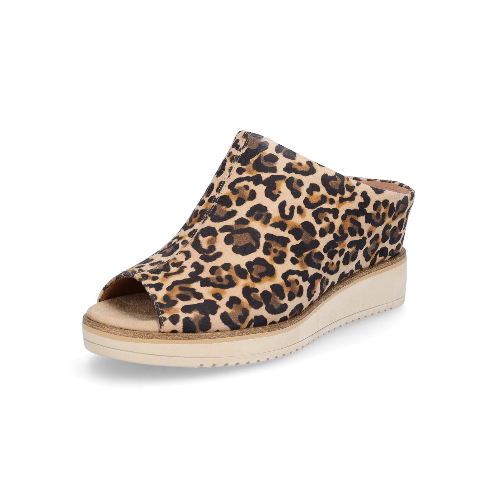 Tamaris Damen Pantolette leopard