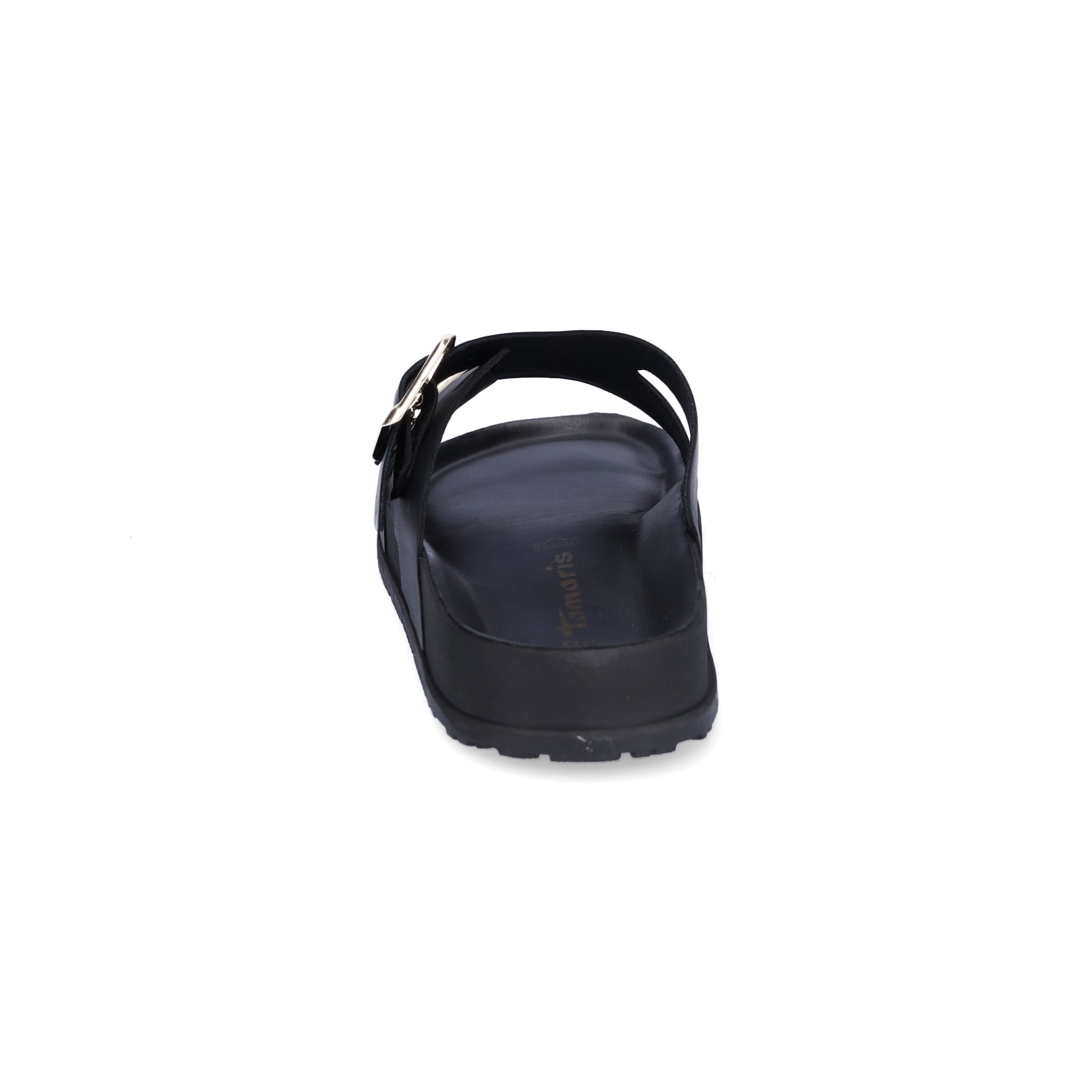 Tamaris Damen Pantolette schwarz