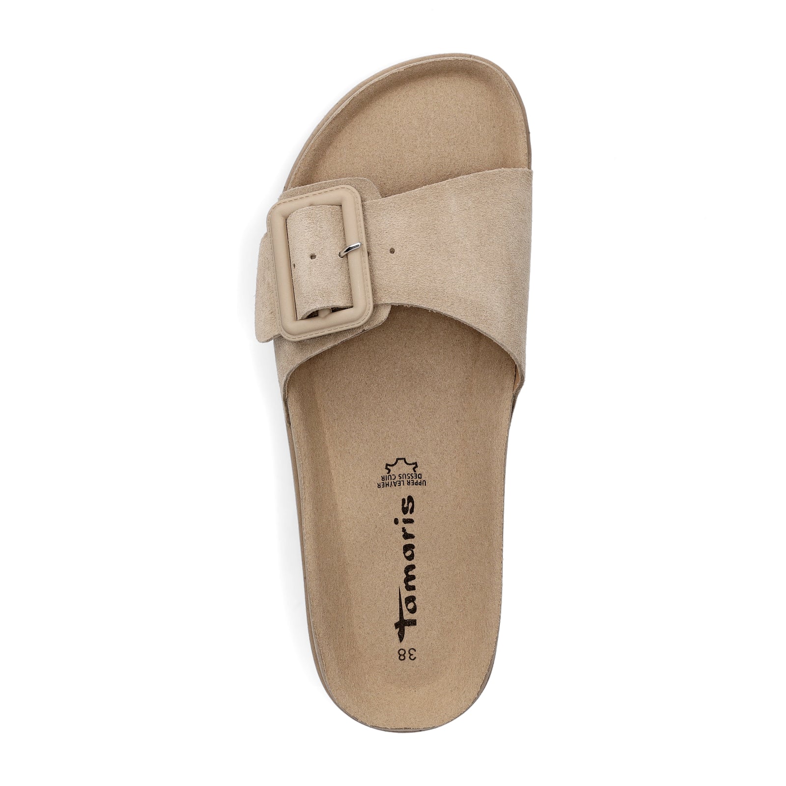 Tamaris Damen Pantolette taupe