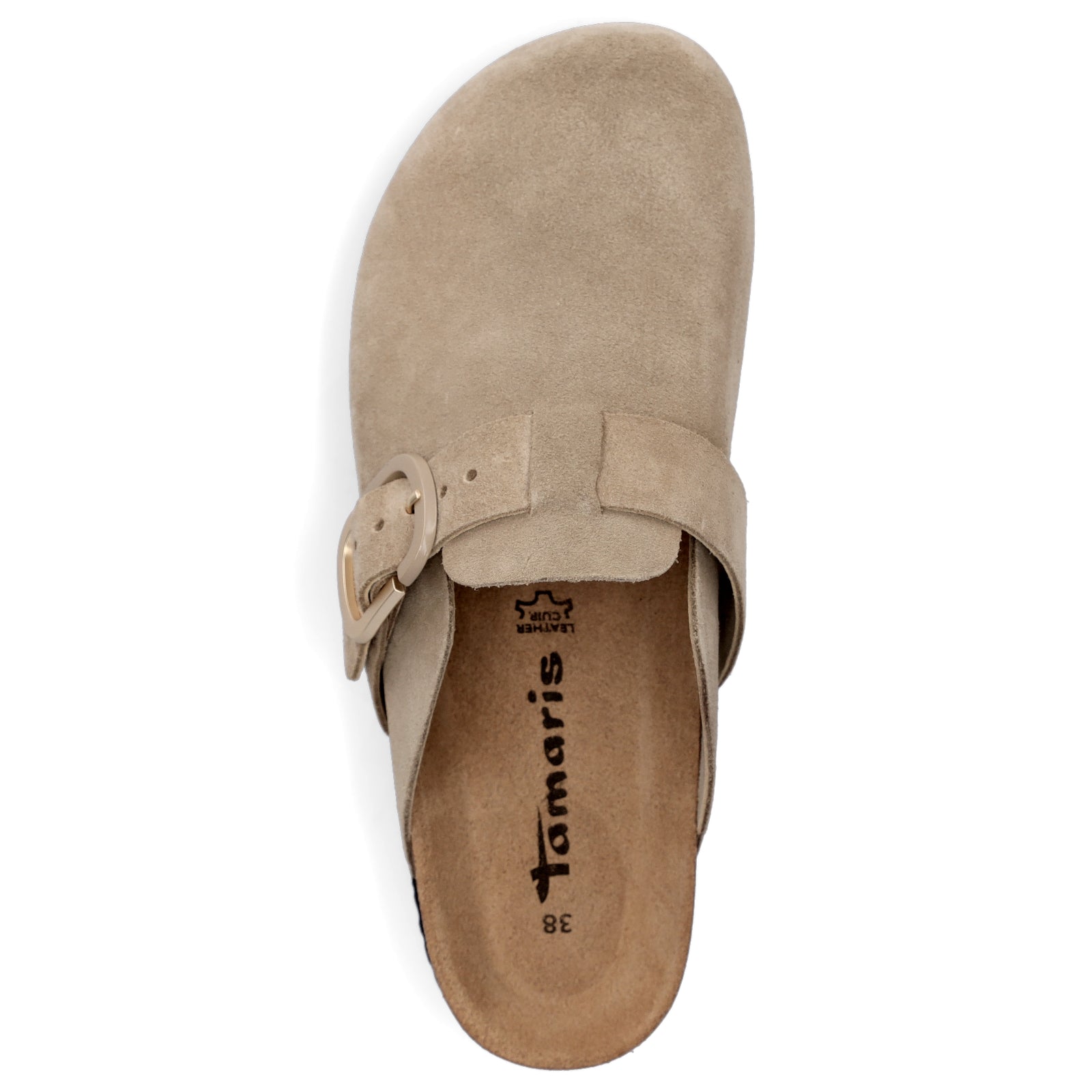 Tamaris Damen Clog taupe