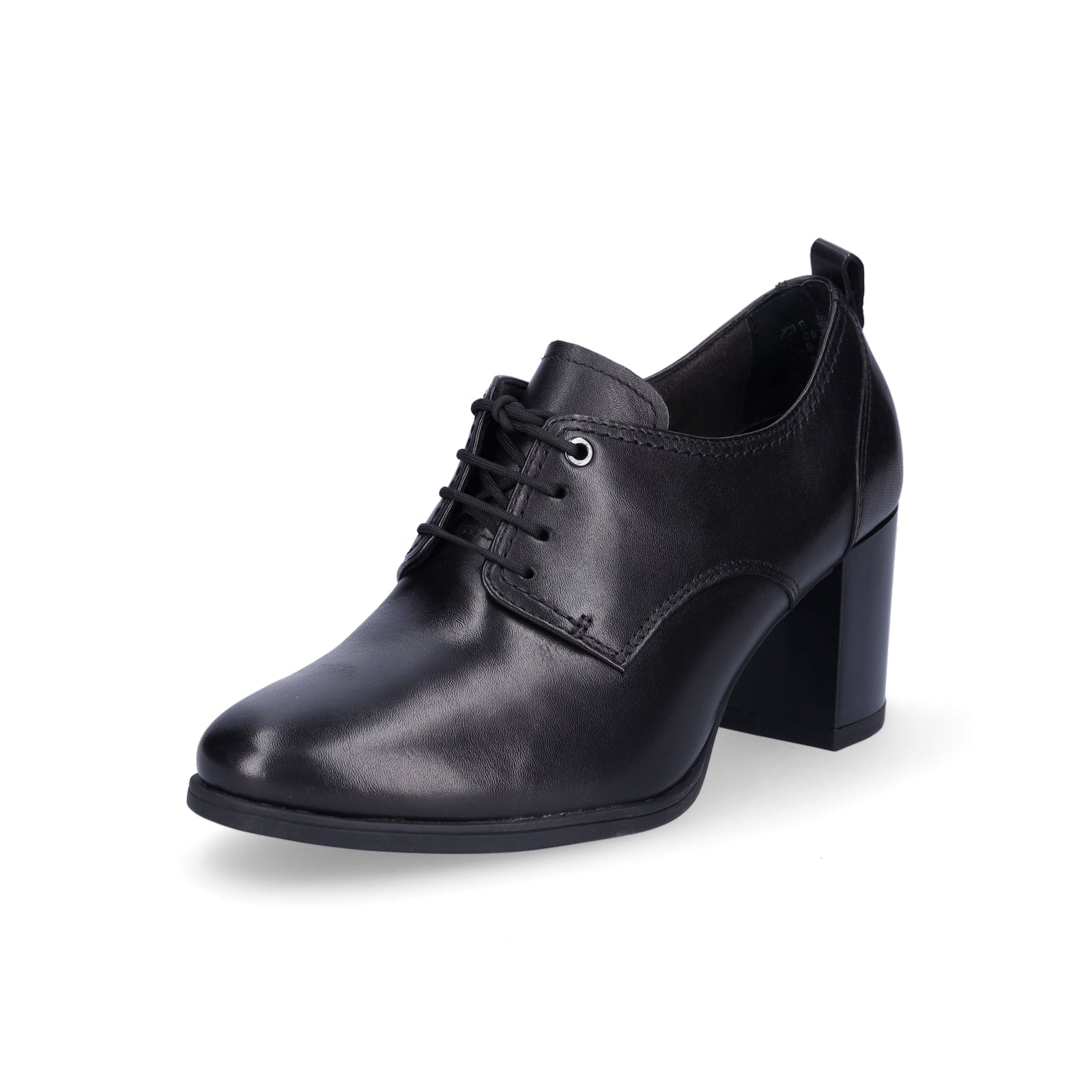 Tamaris Damen Leder Schnürpumps schwarz