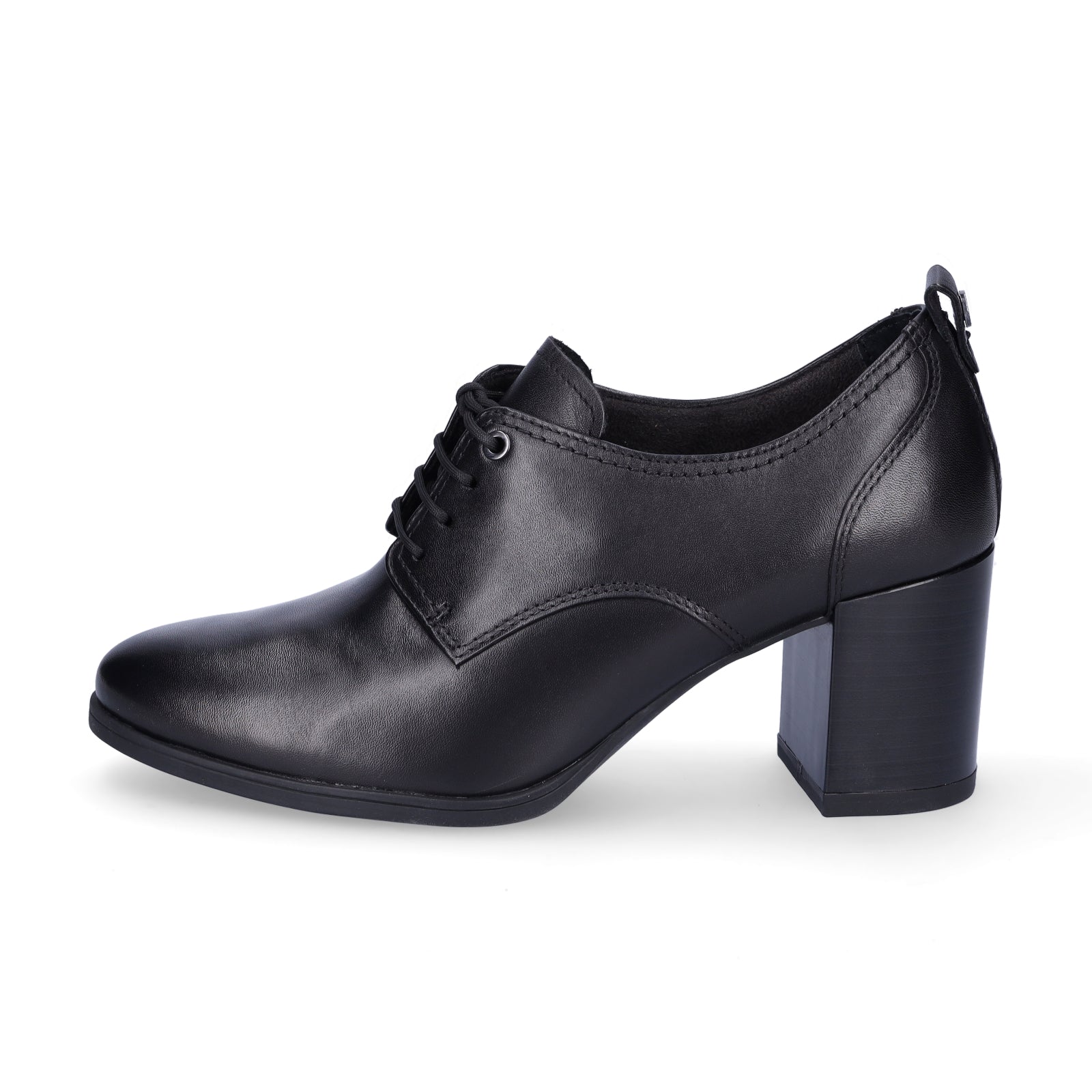 Tamaris Damen Leder Schnürpumps schwarz