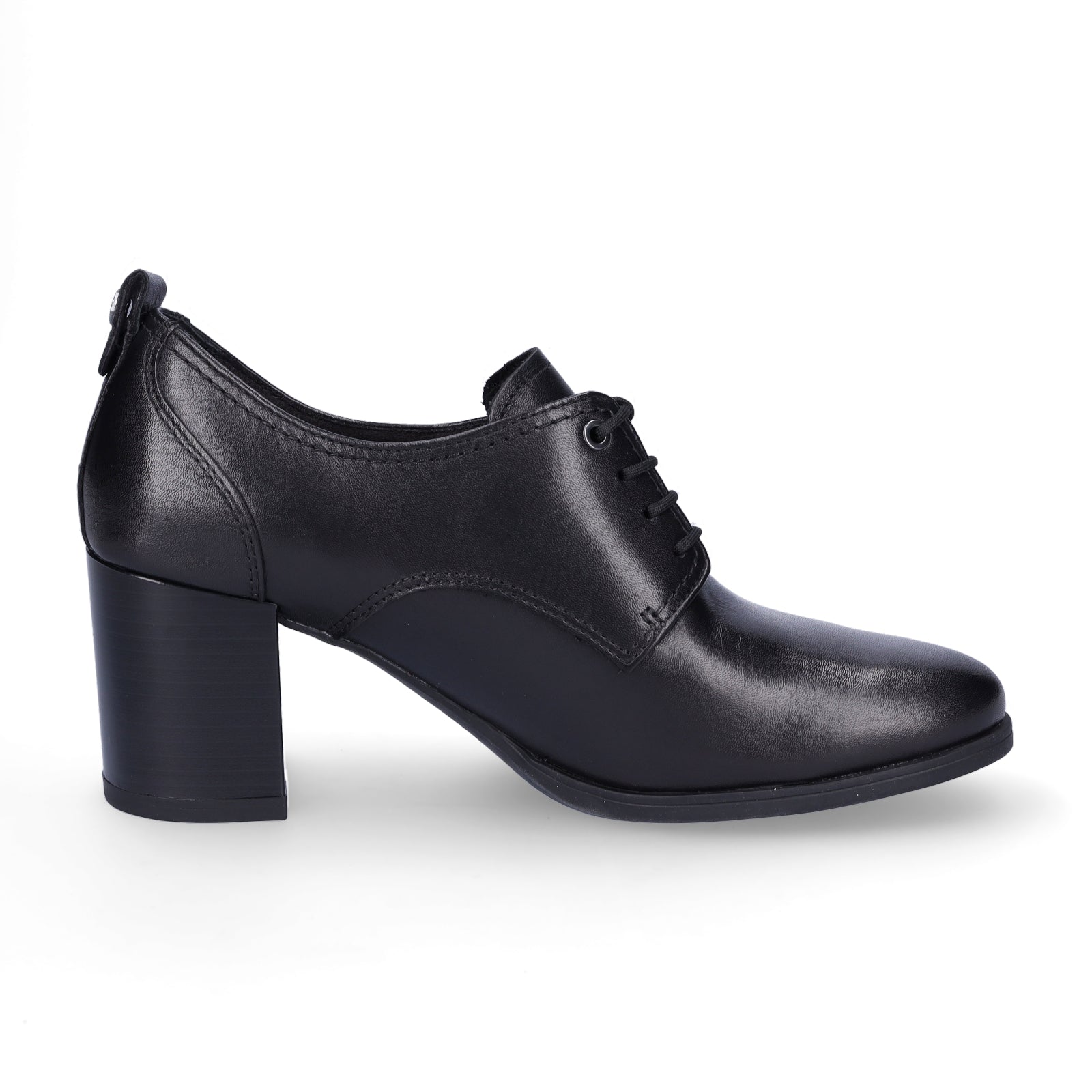 Tamaris Damen Leder Schnürpumps schwarz