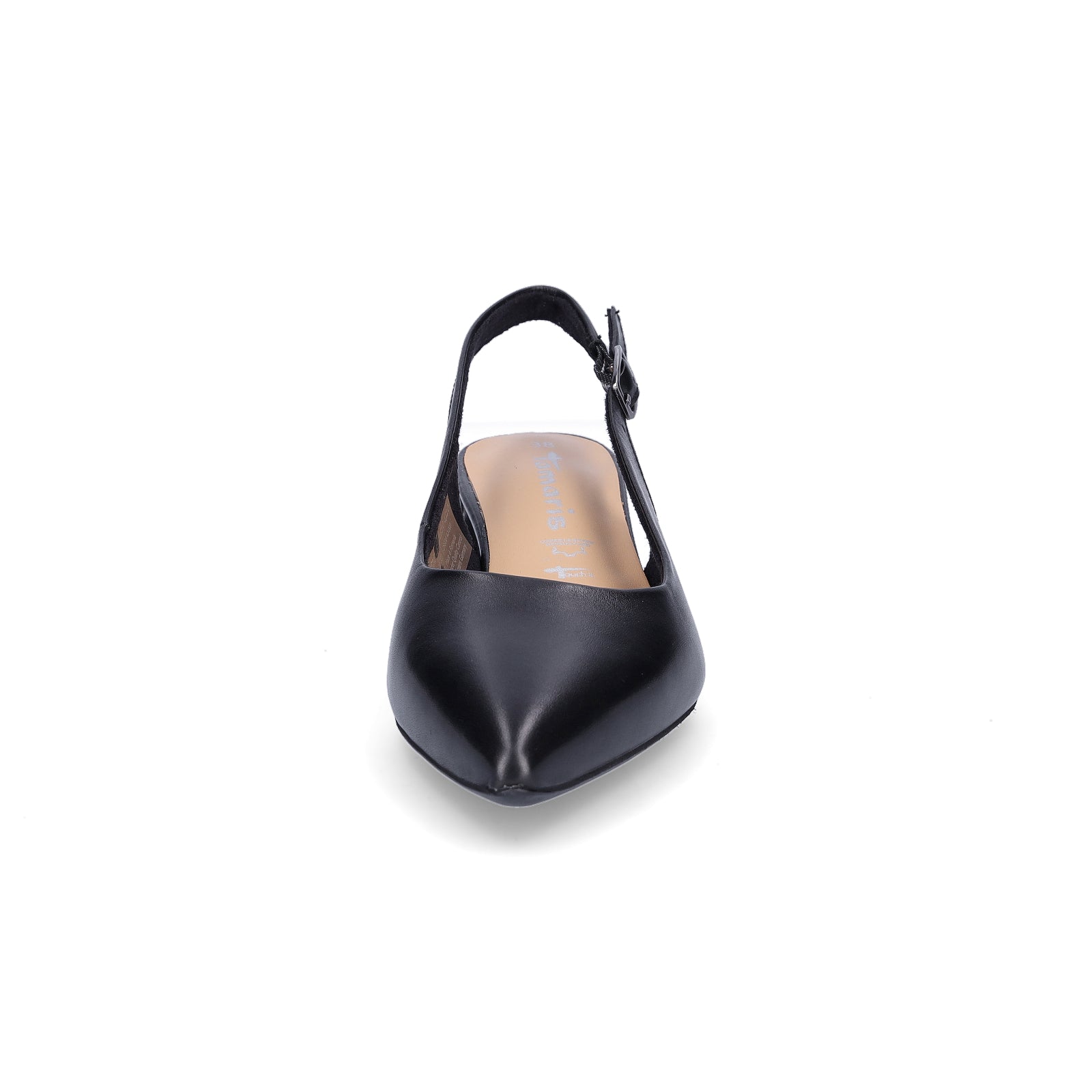 Tamaris Damen Leder Slingpumps schwarz