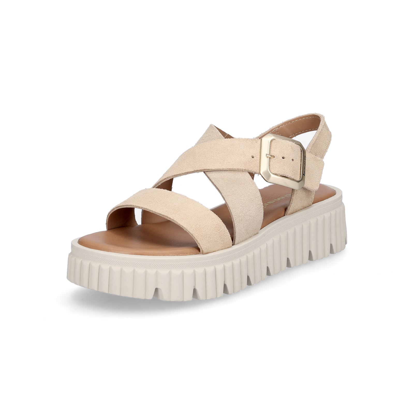 Tamaris Damen Sandale beige