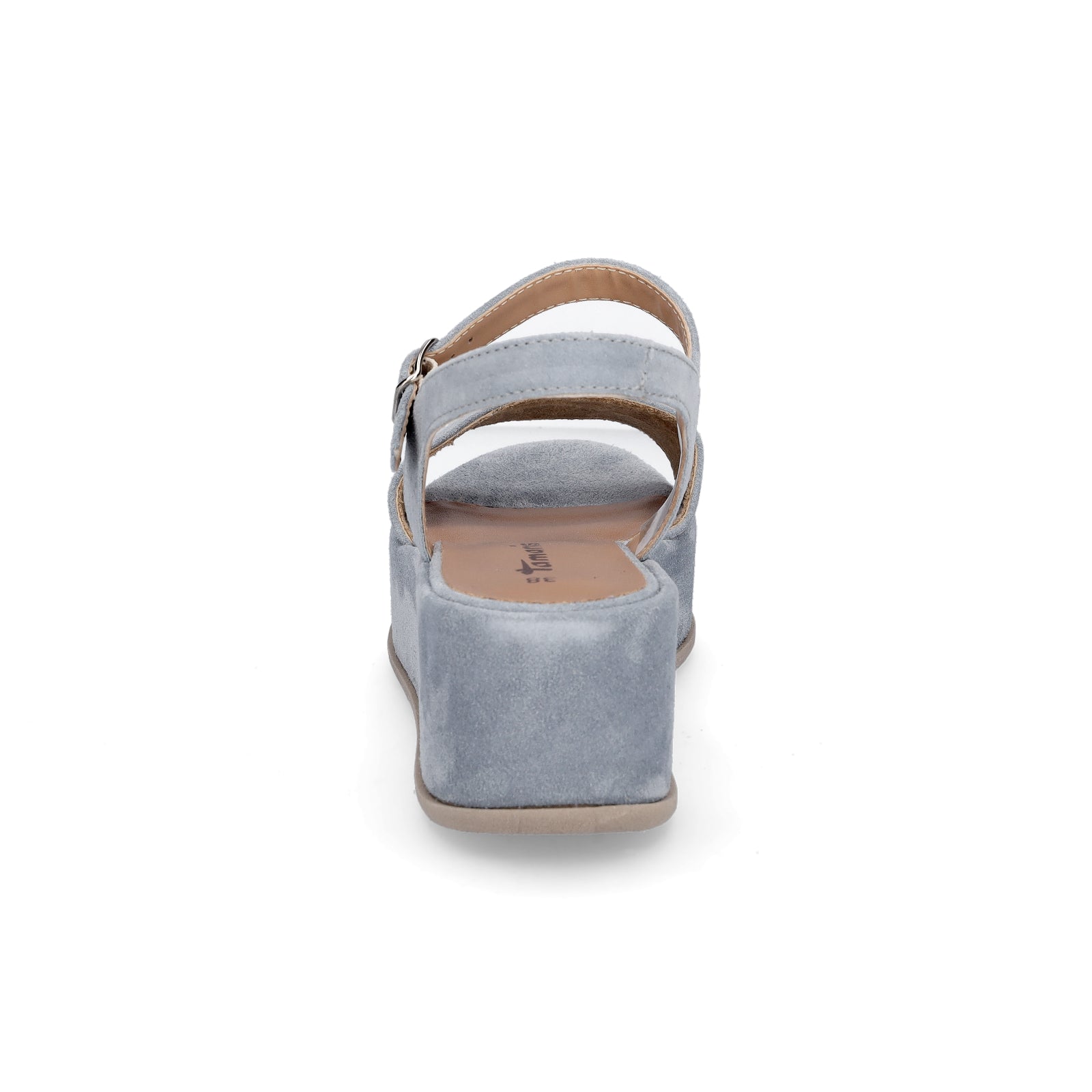 Tamaris Damen Plateau Sandalette hellblau