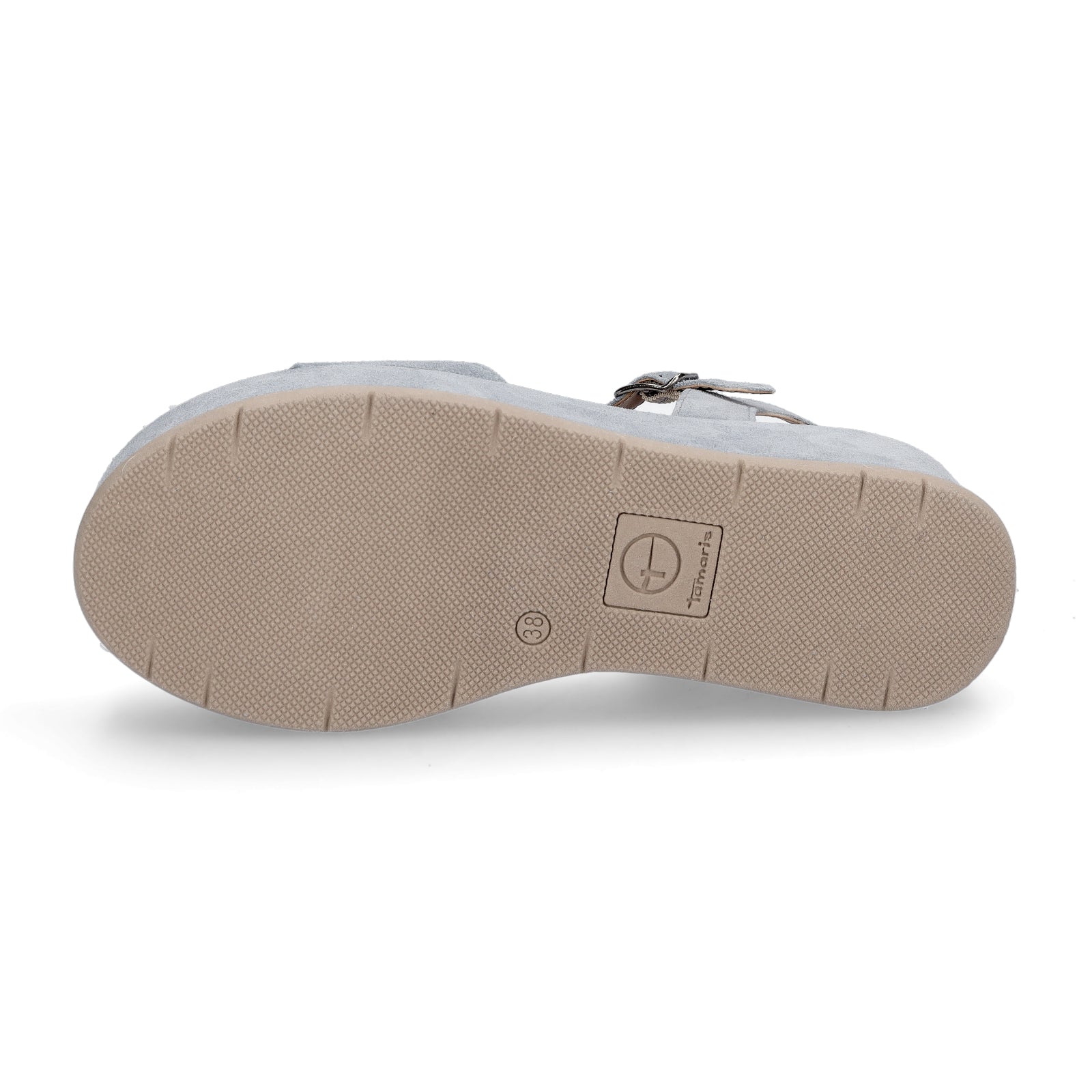Tamaris Damen Plateau Sandalette hellblau