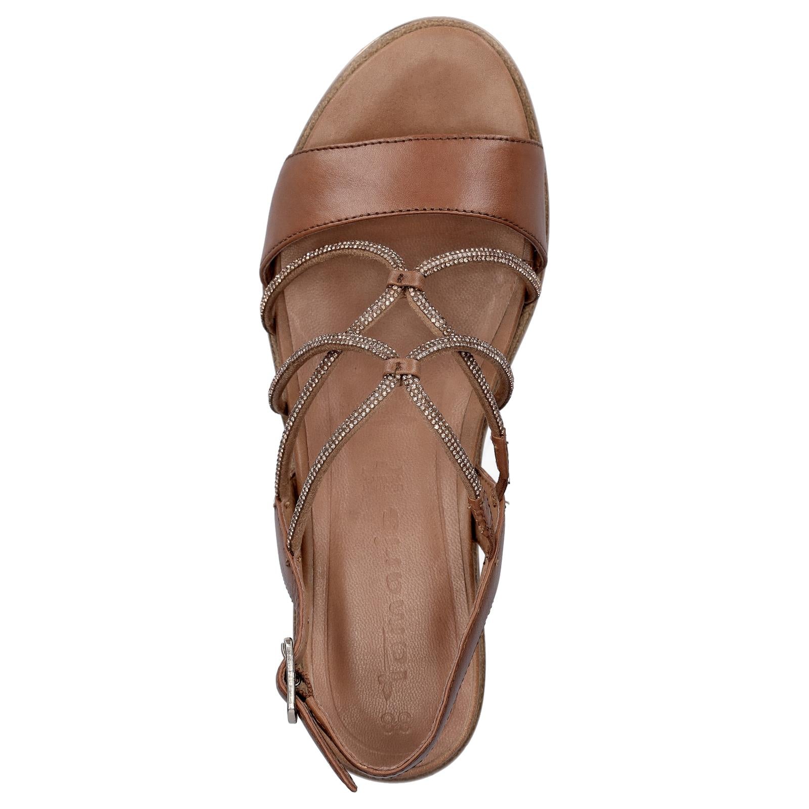 Tamaris women's sandals brown