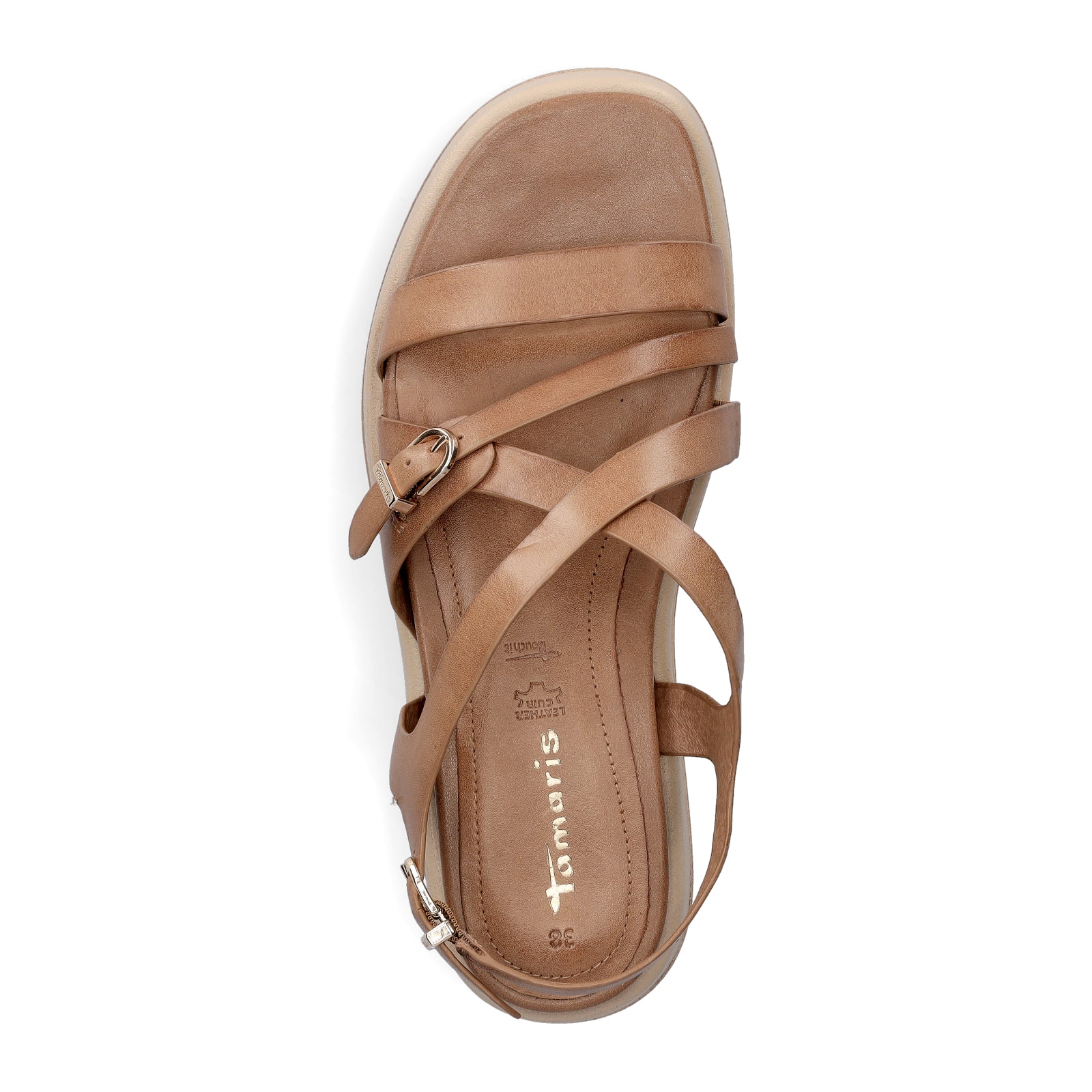 Tamaris Damen Sandale braun