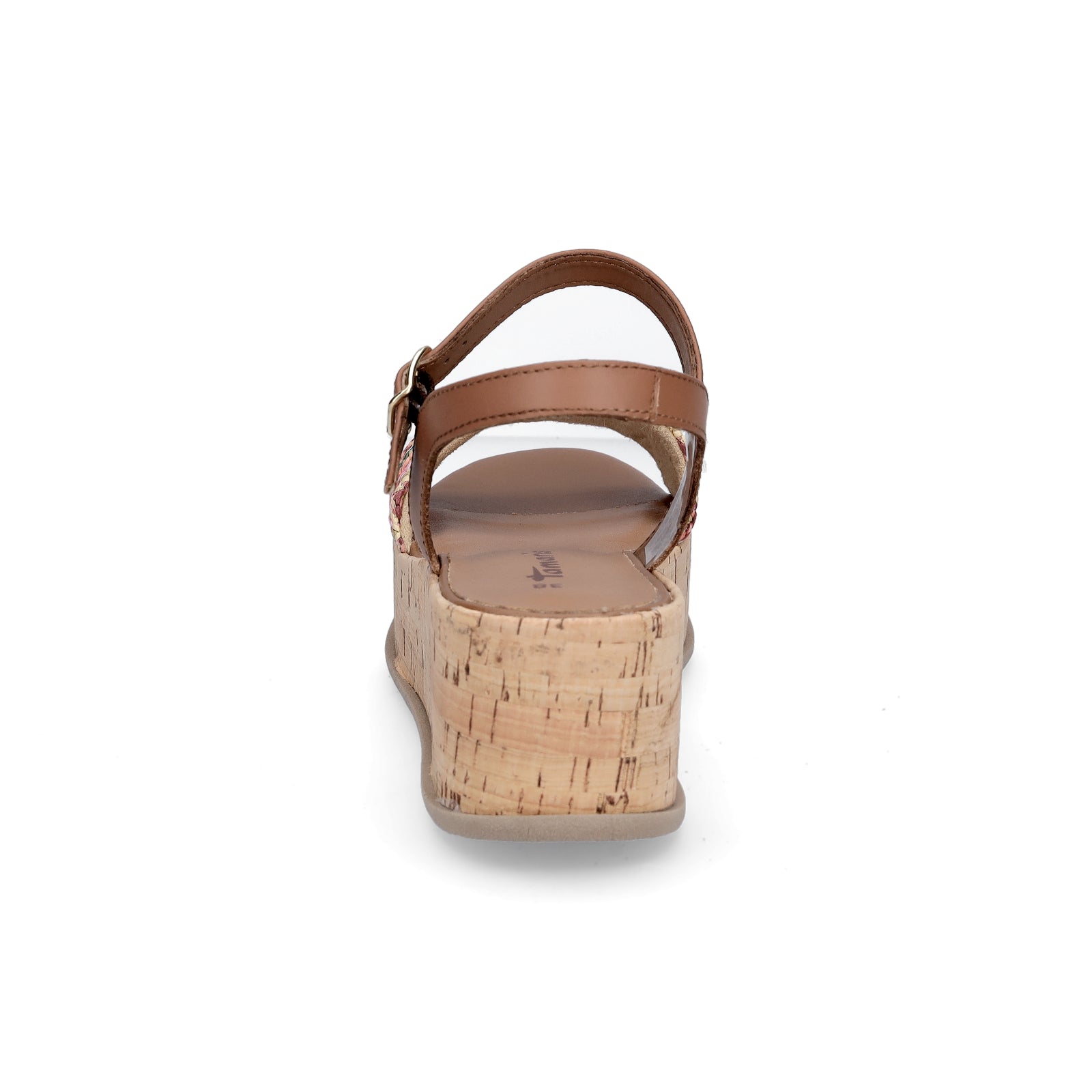 Tamaris Damen Plateau Sandalette braun