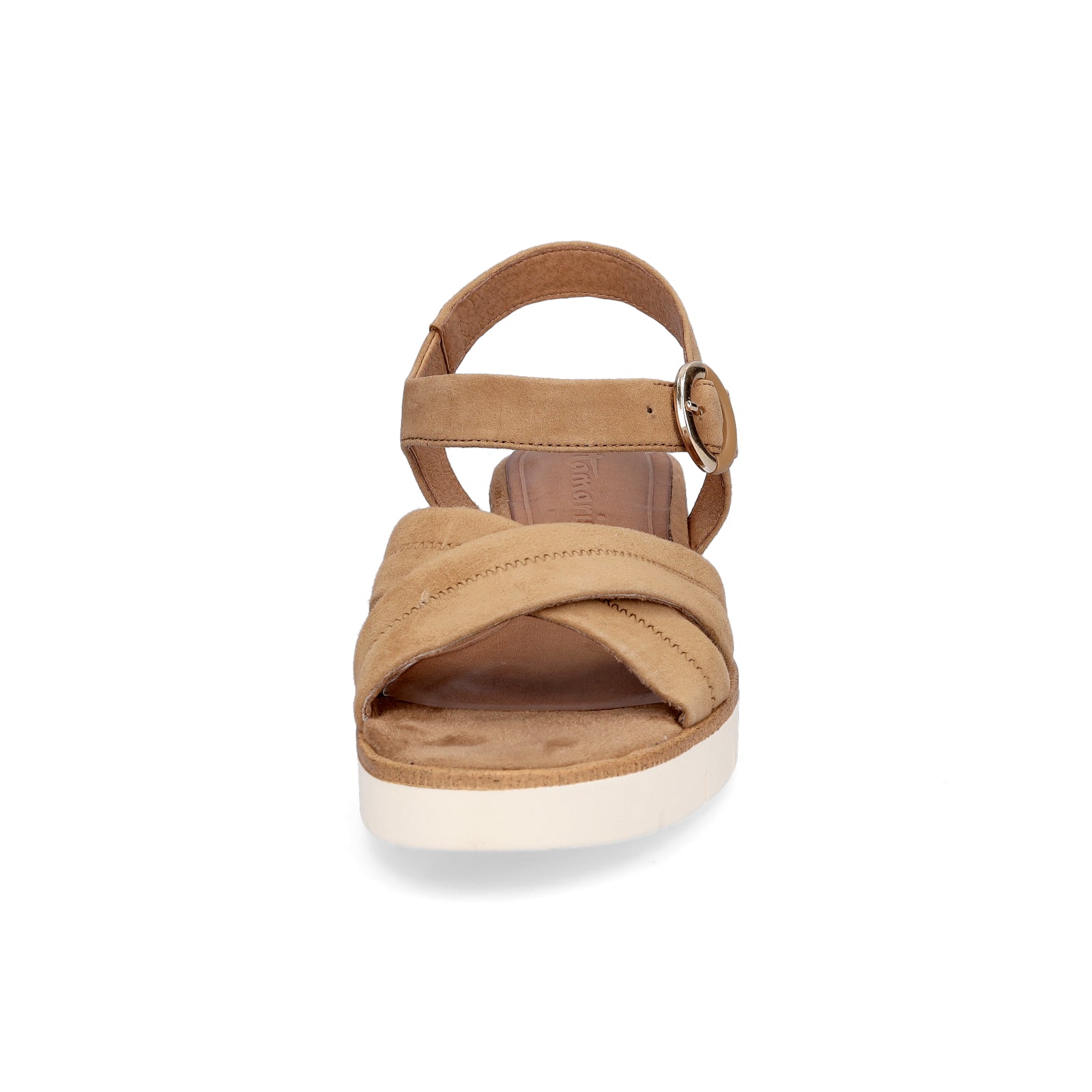 Tamaris women wedge sandal brown