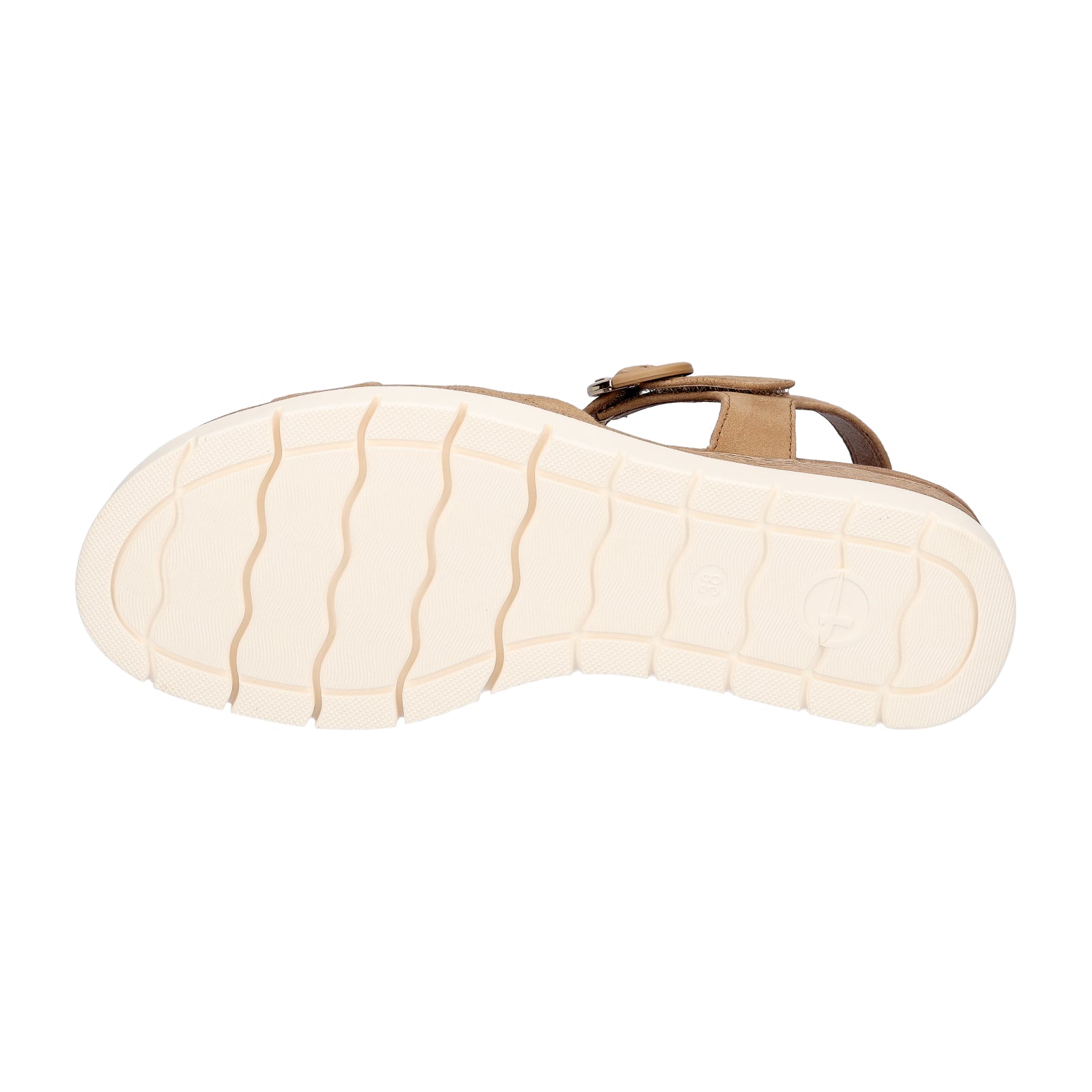 Tamaris women wedge sandal brown