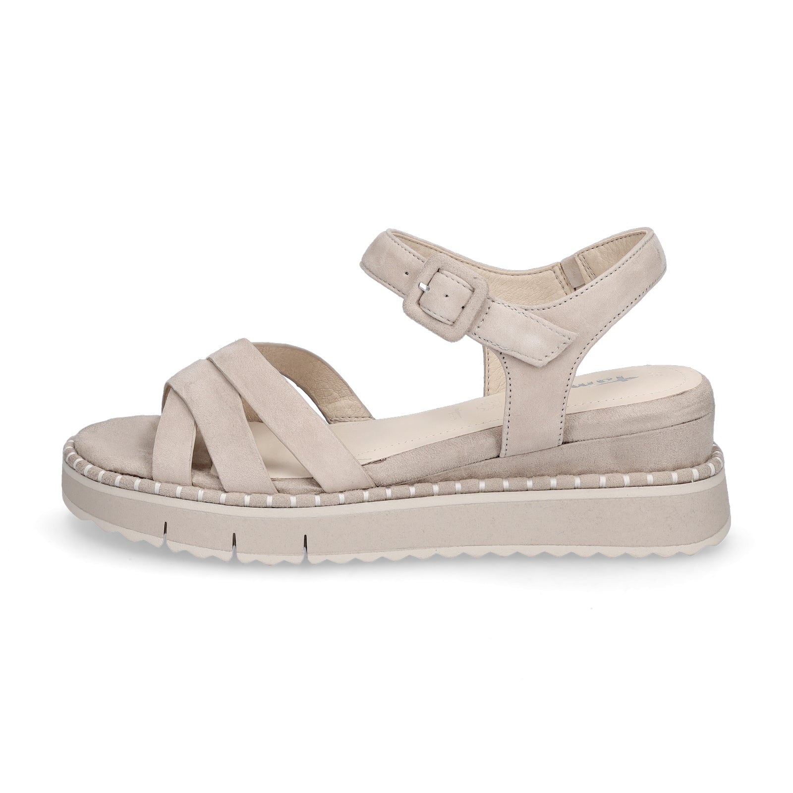 Tamaris Damen Sandale beige