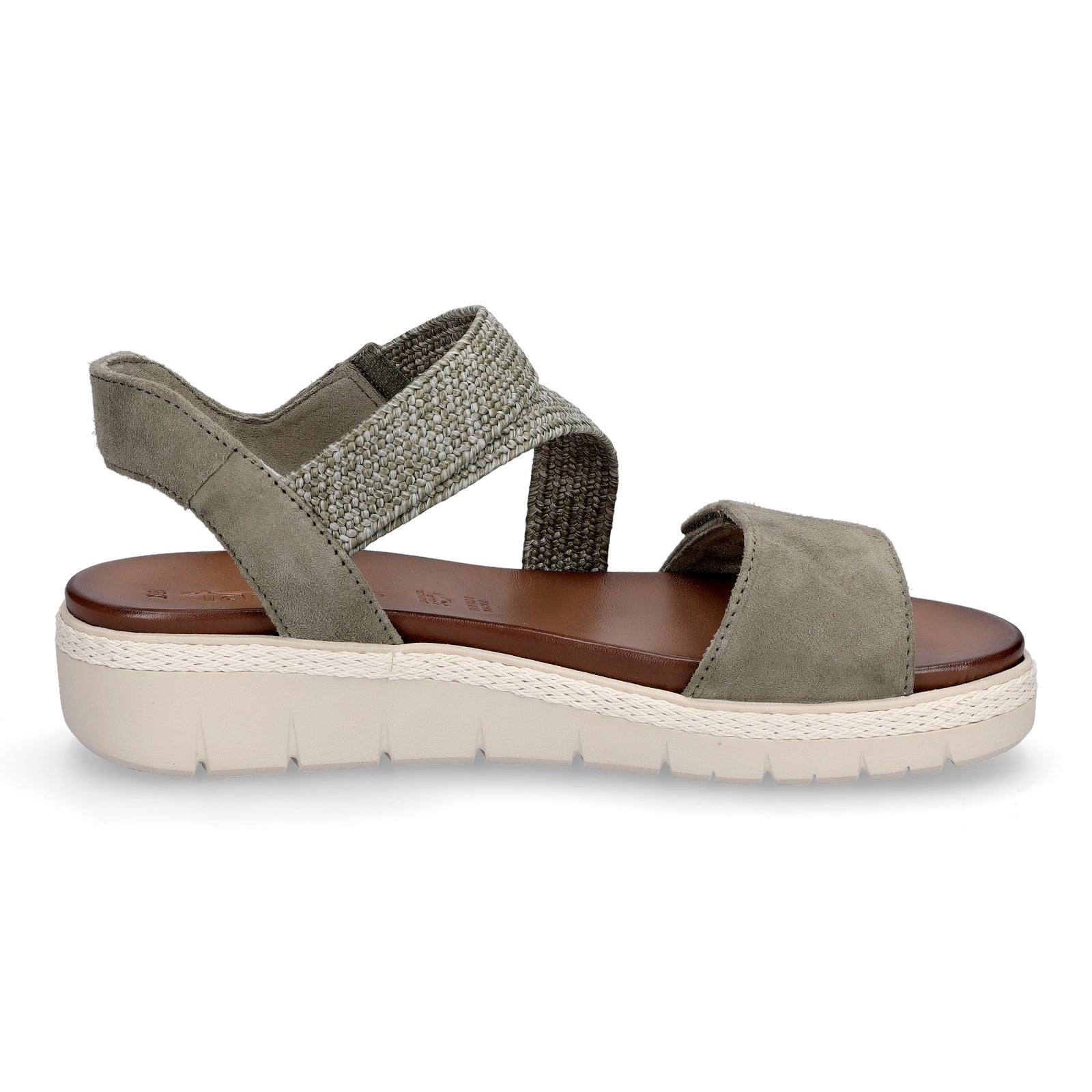 Tamaris Damen Sandale khaki