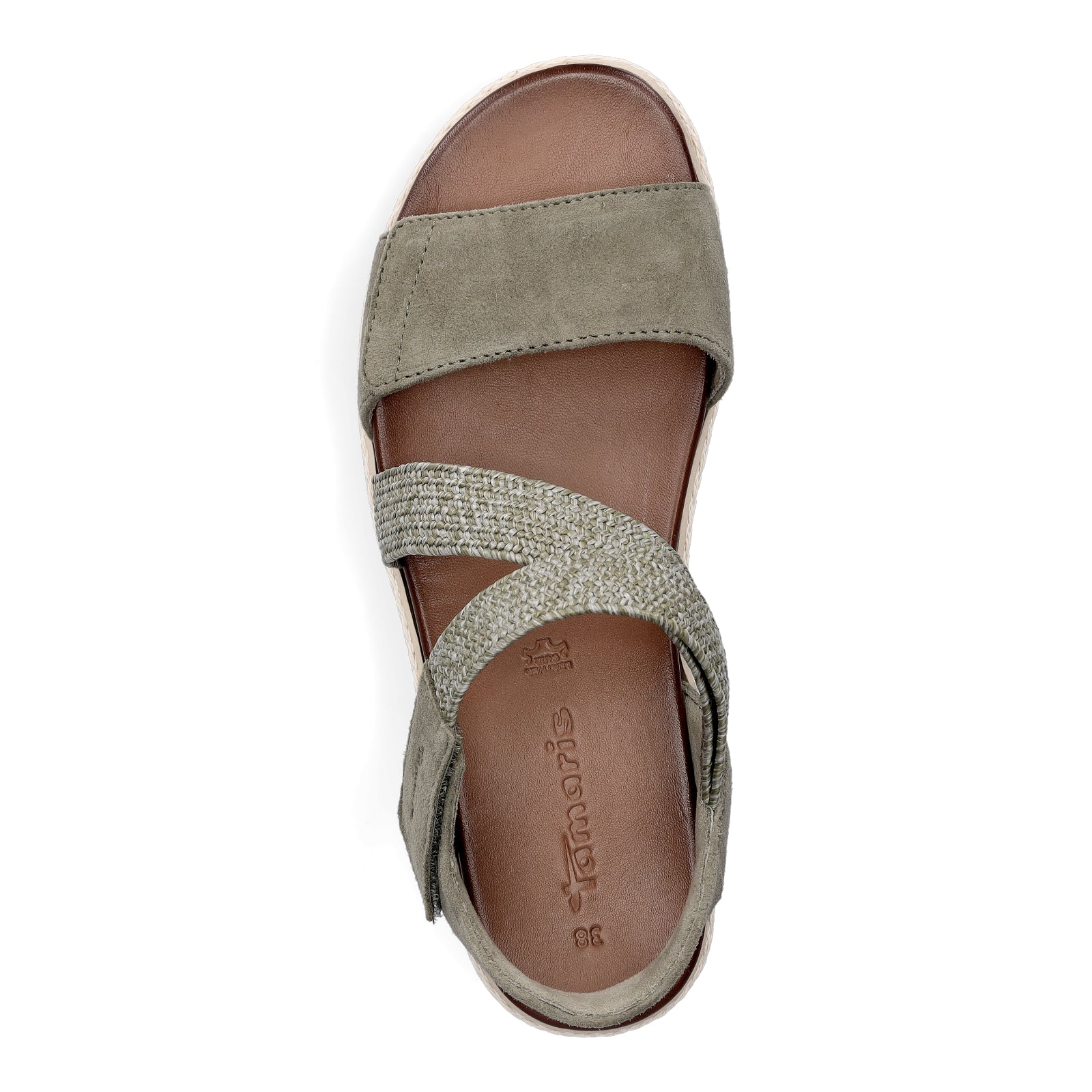 Tamaris Damen Sandale khaki