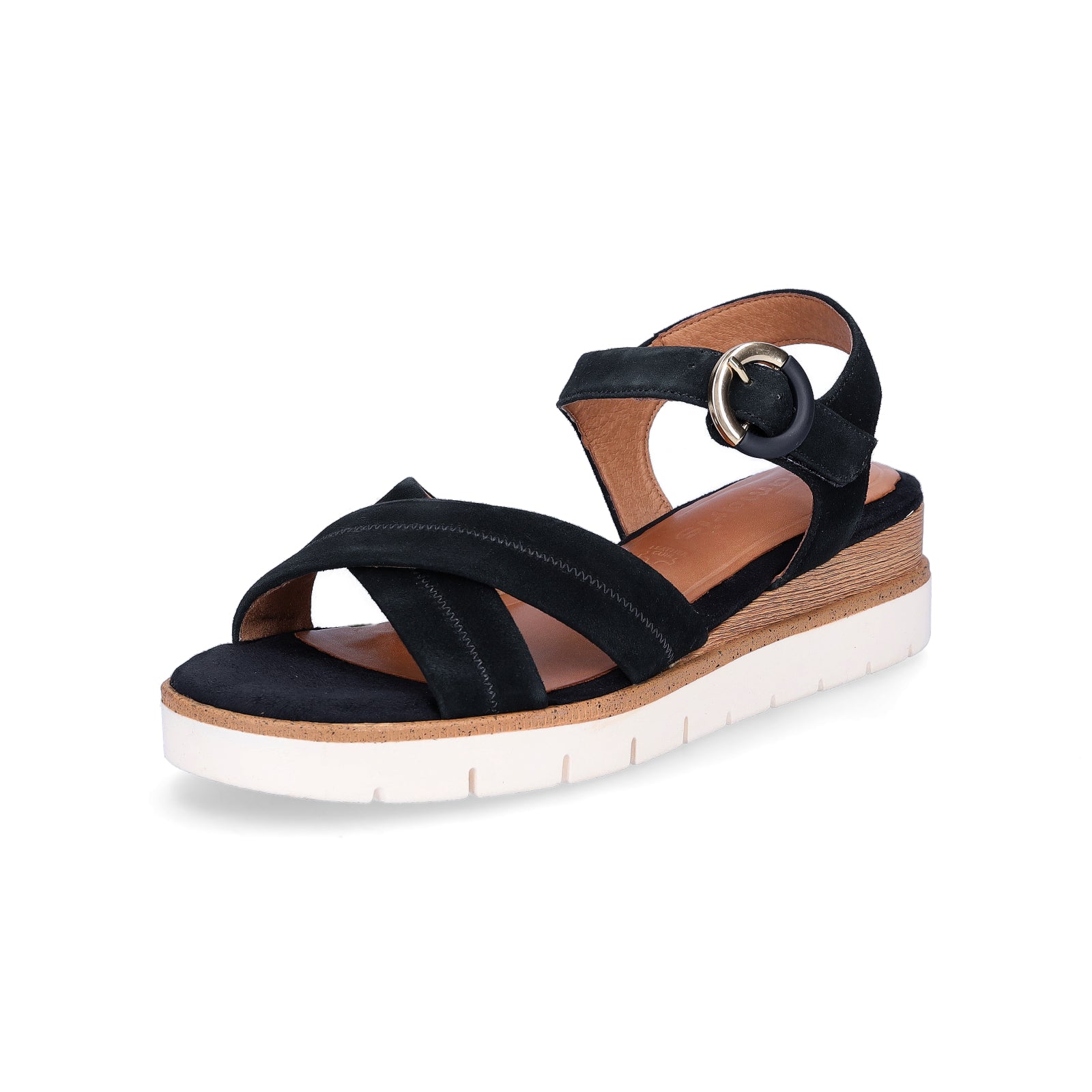 Tamaris Damen Keilsandalette blau