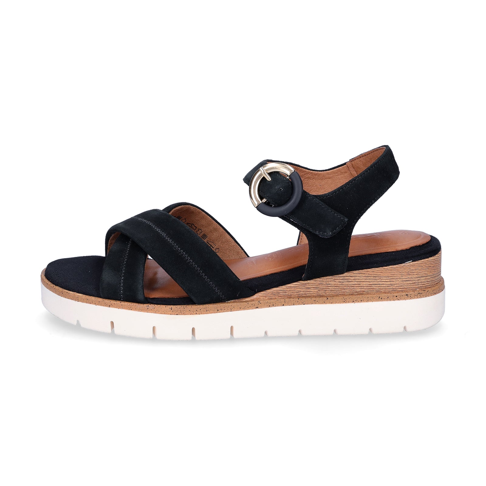 Tamaris Damen Keilsandalette blau