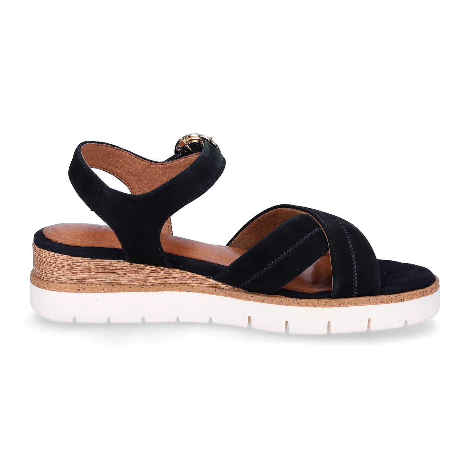 Tamaris Damen Keilsandalette blau