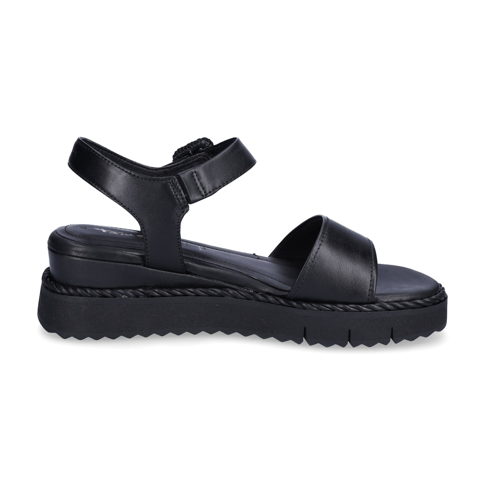 Tamaris Damen Sandale schwarz