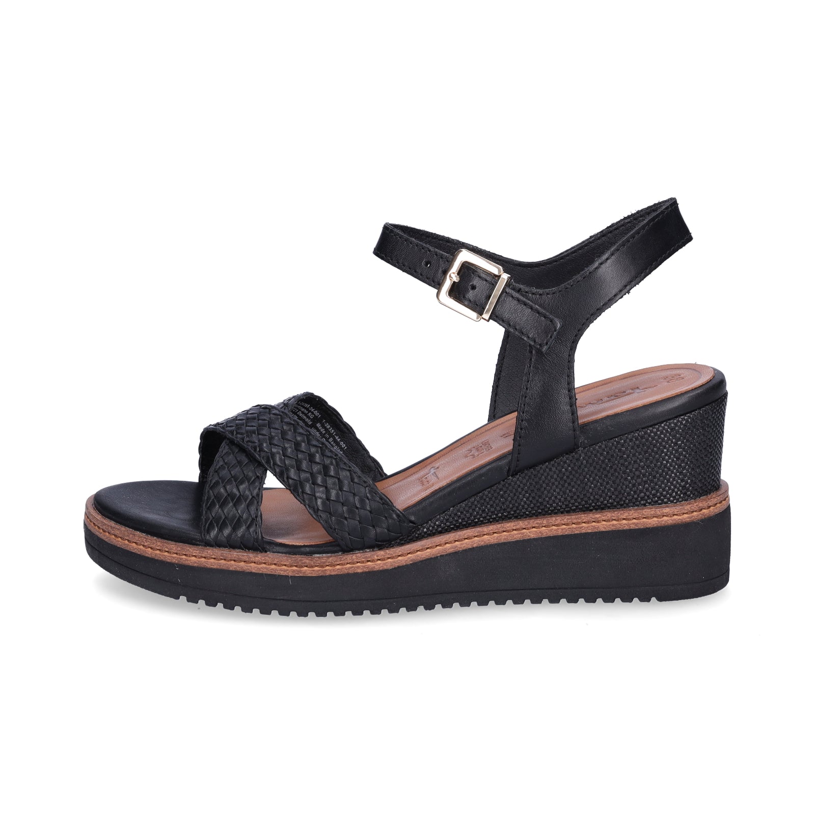 Tamaris Damen Sandalette schwarz