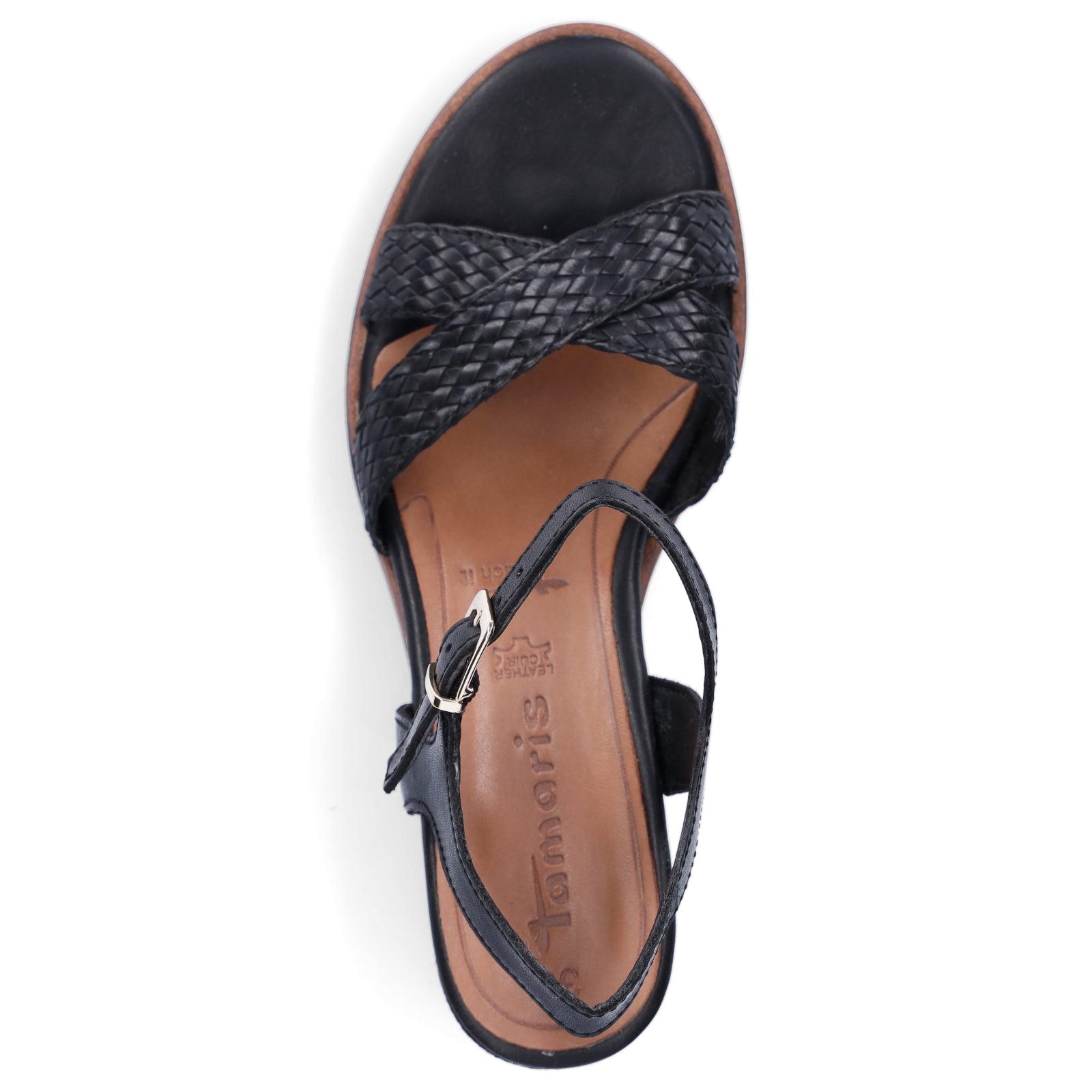 Tamaris Damen Sandalette schwarz