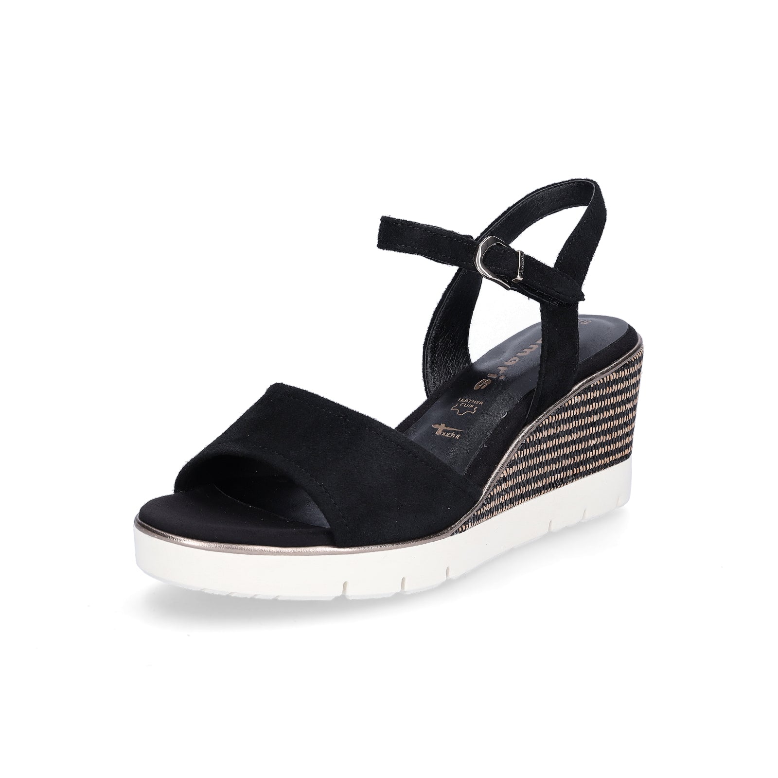 Tamaris Damen Sandalette schwarz