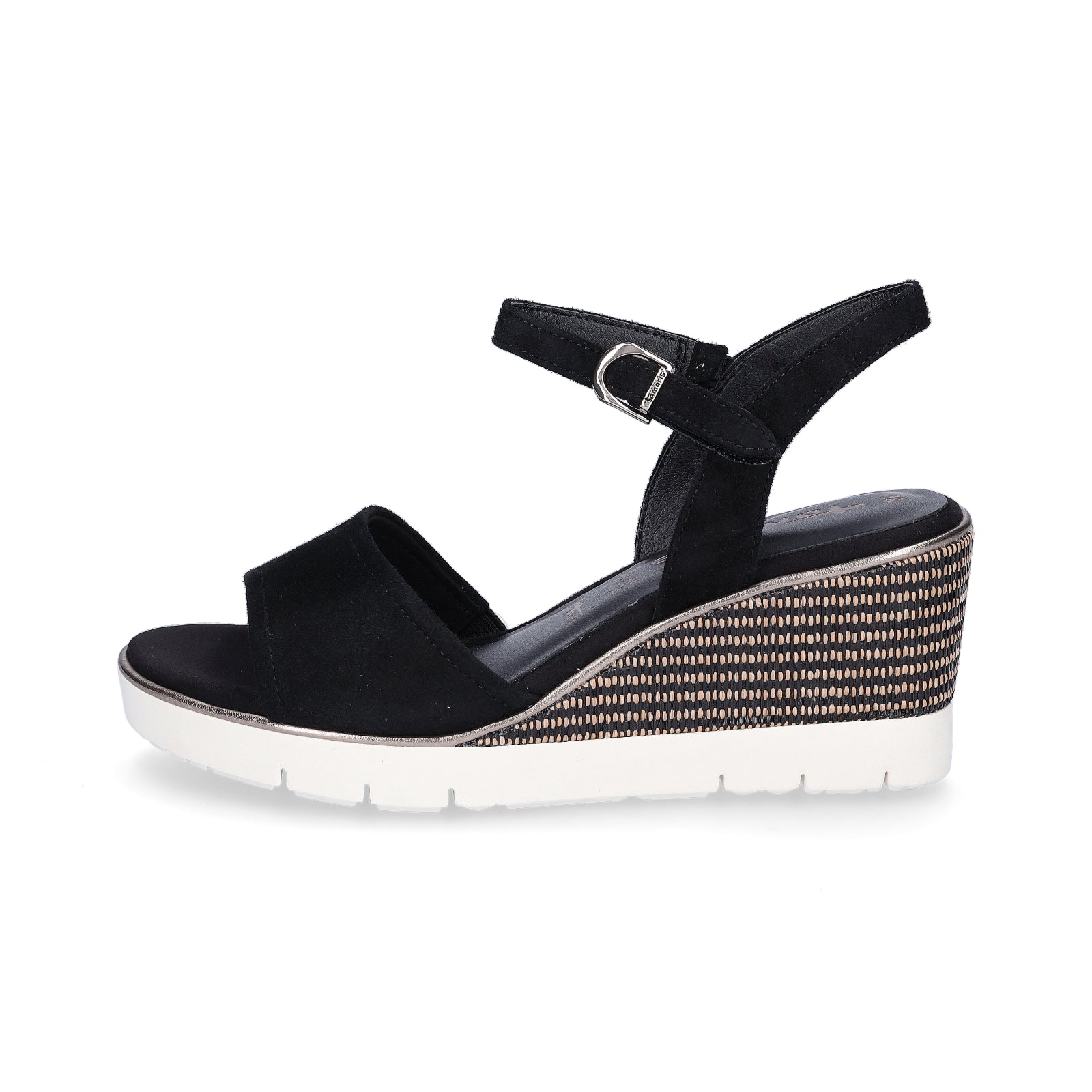 Tamaris Damen Sandalette schwarz