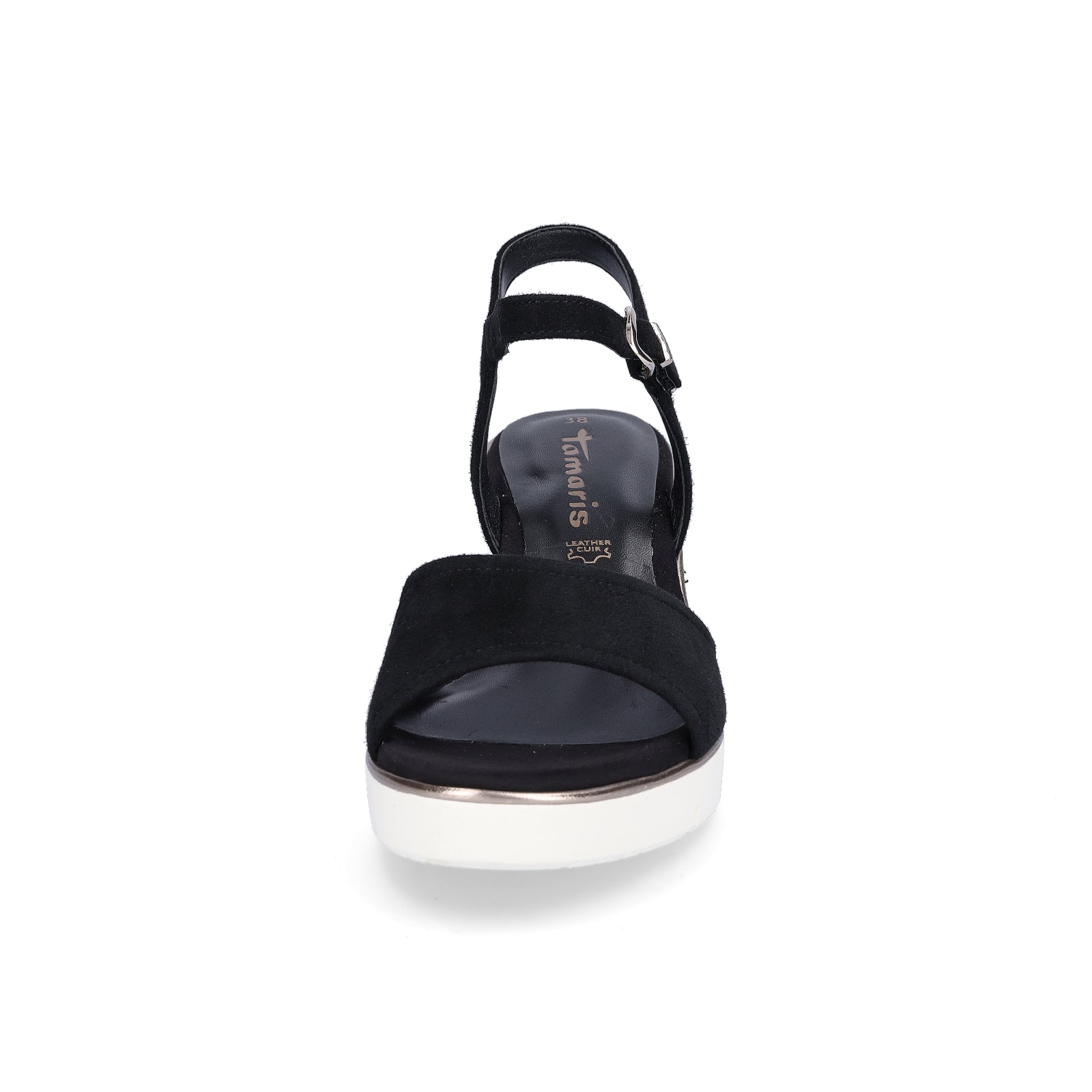Tamaris Damen Sandalette schwarz
