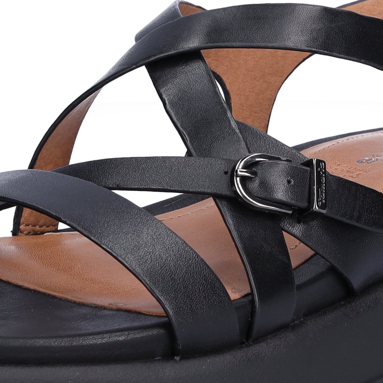 Tamaris women's sandals black