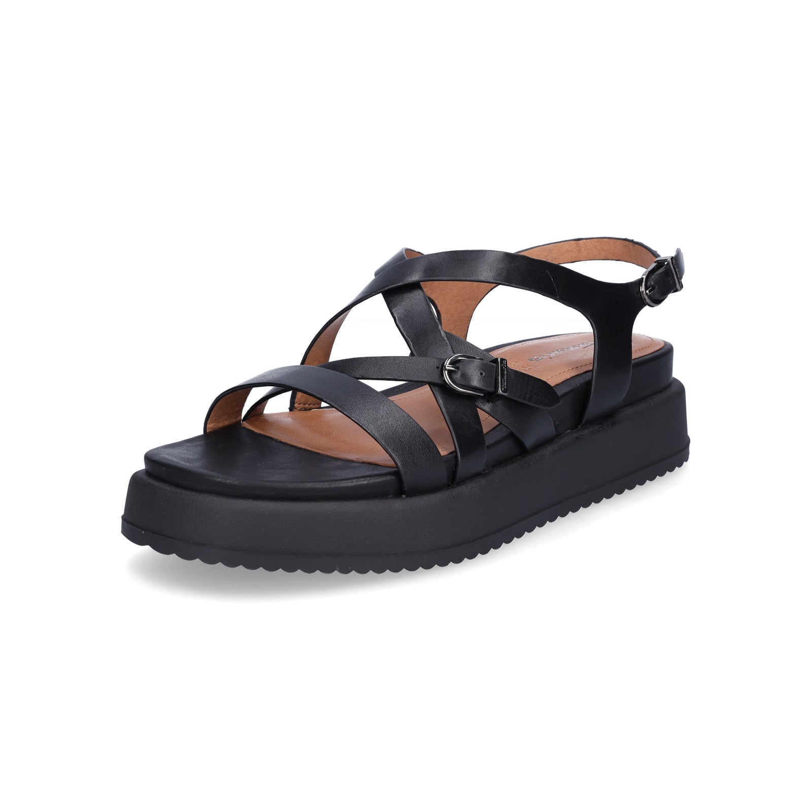 Tamaris women's sandals black
