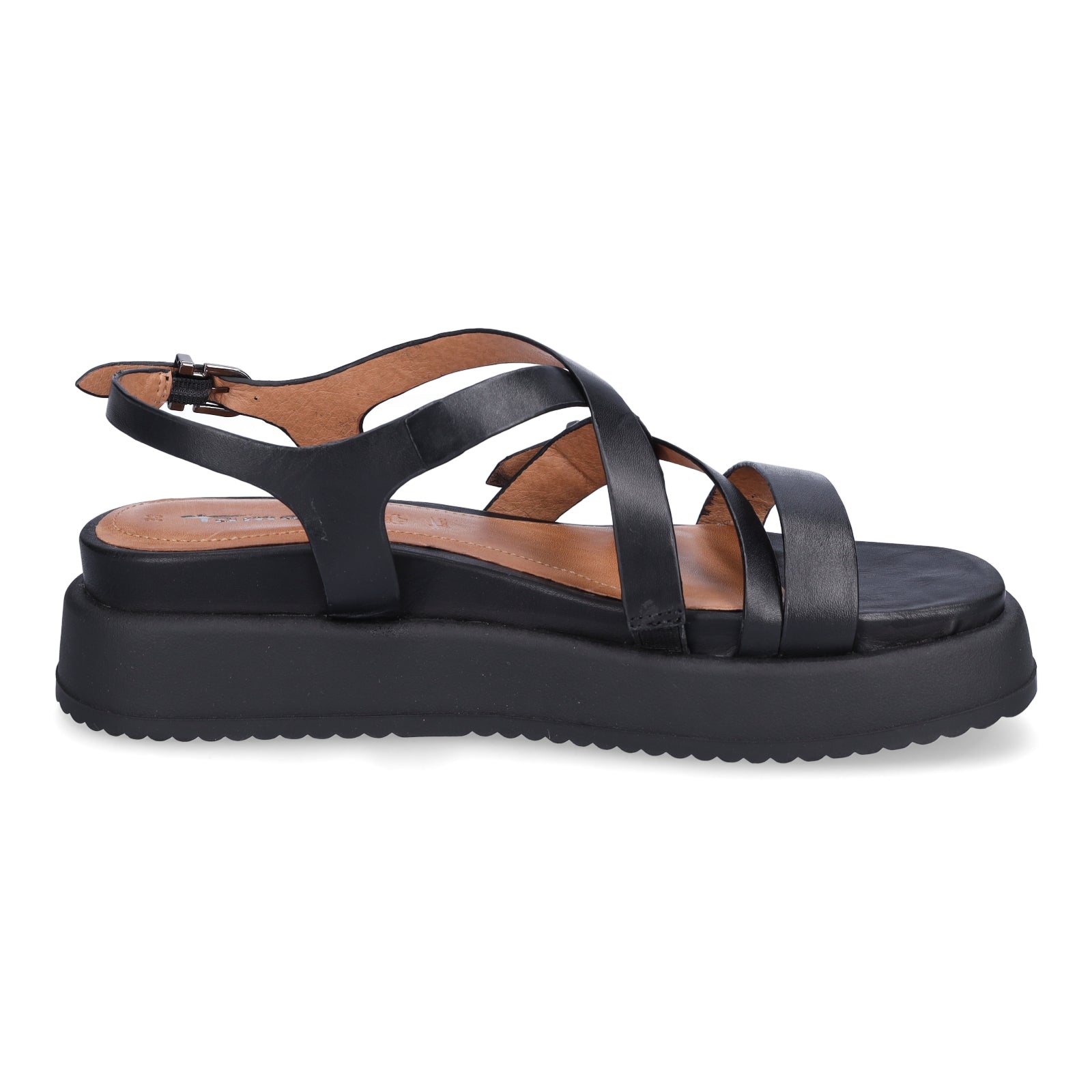 Tamaris women's sandals black