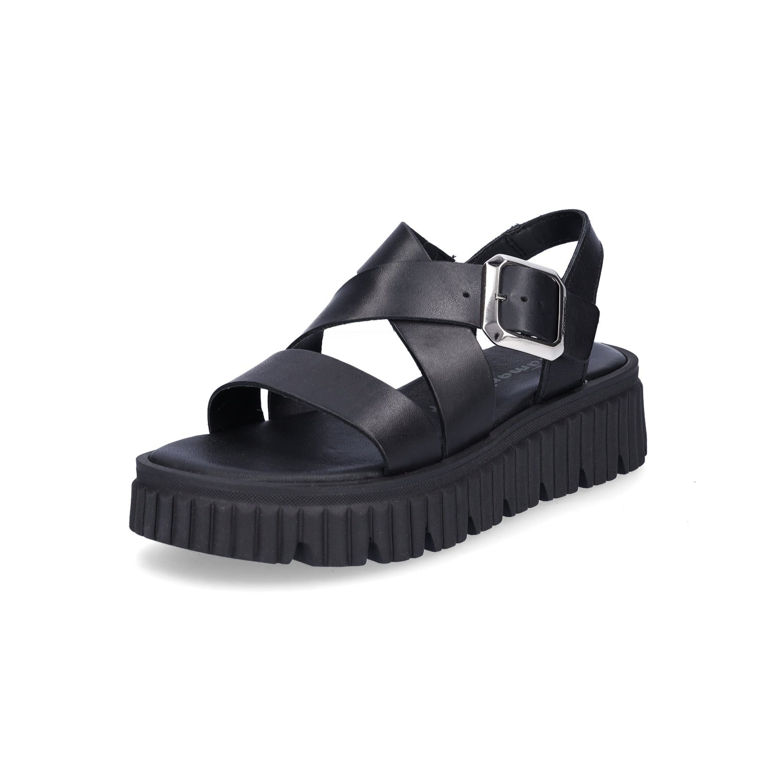 Tamaris Damen Sandale schwarz