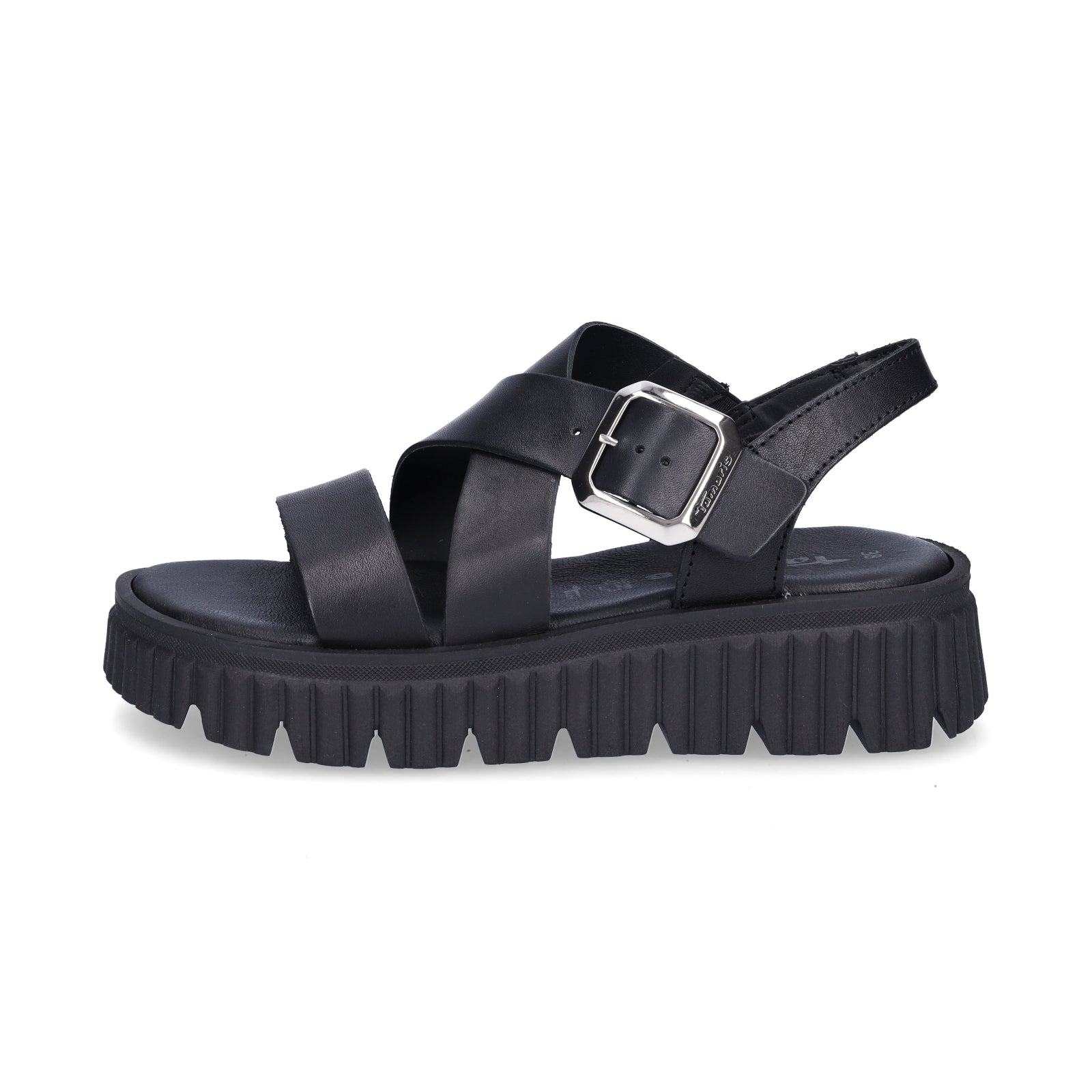 Tamaris Damen Sandale schwarz