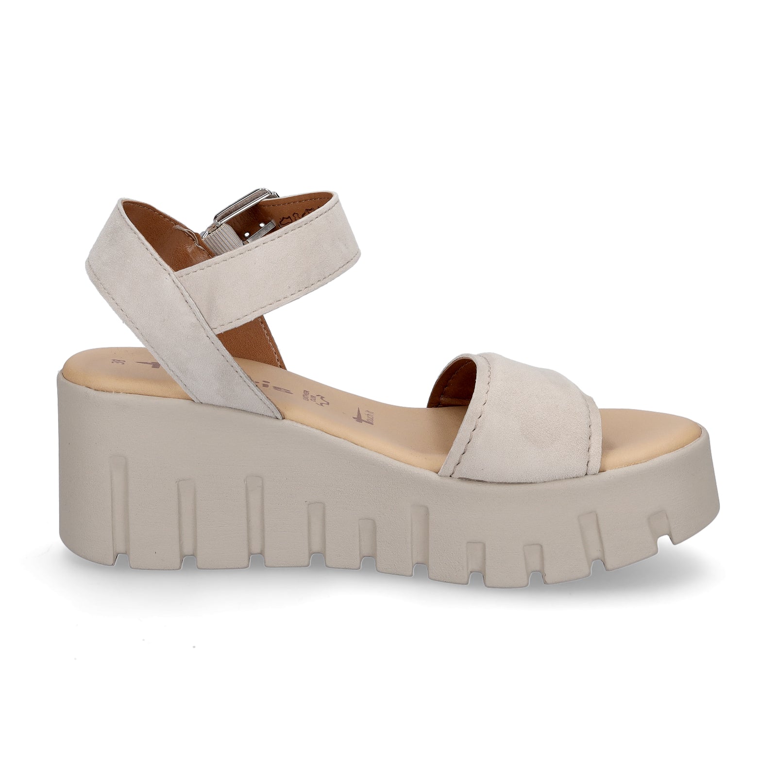 Tamaris women's sandals taupe