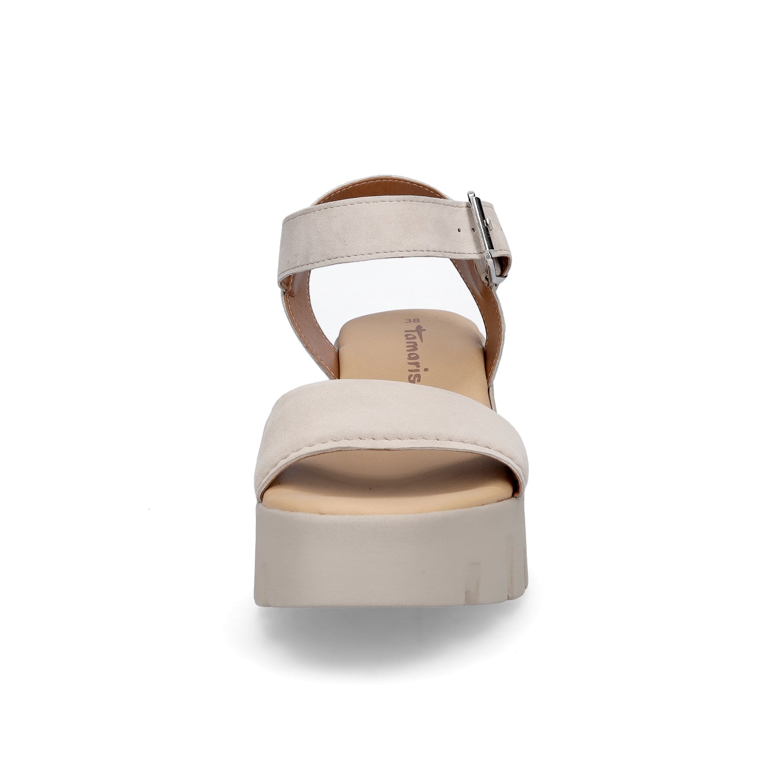 Tamaris women's sandals taupe