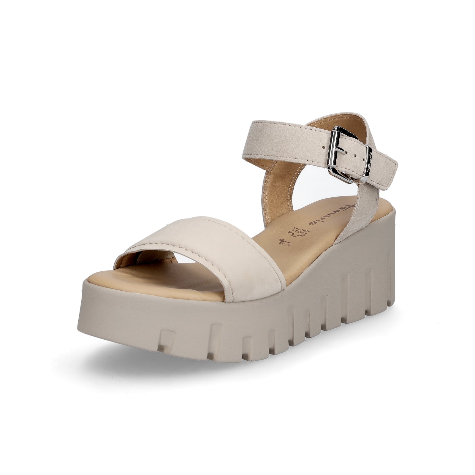 Tamaris Damen Sandale taupe