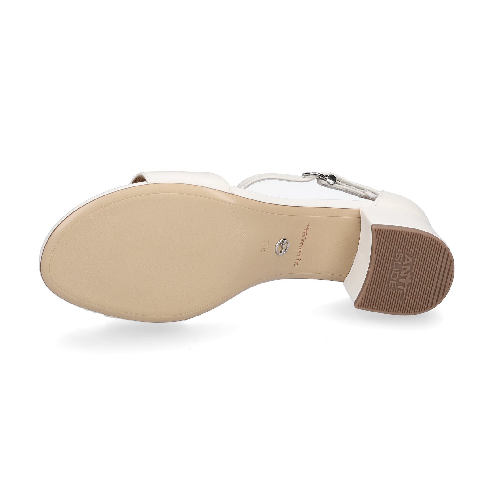 Tamaris Damen Sandalette weiß