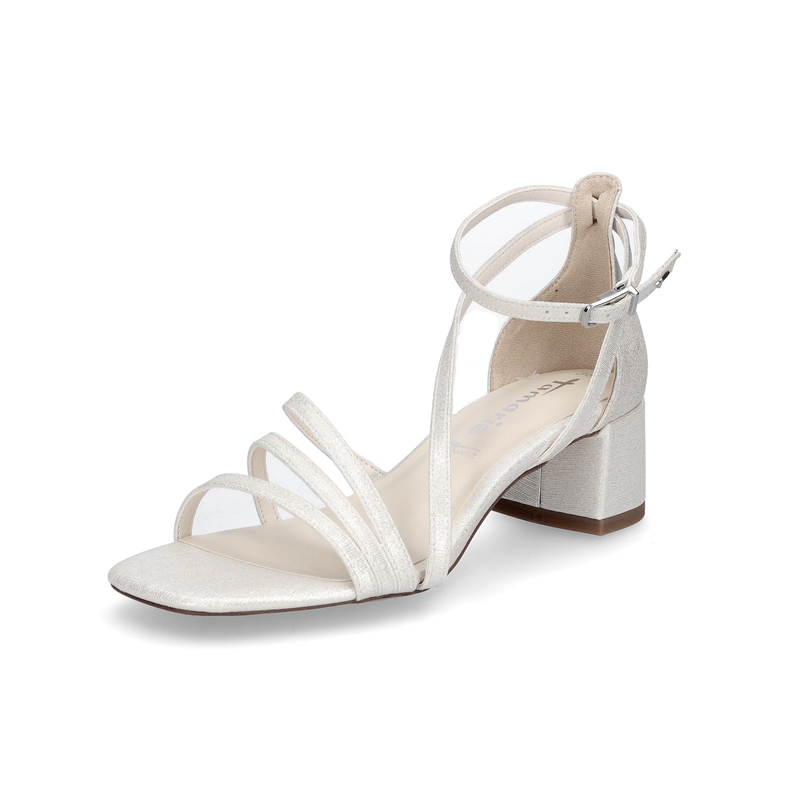 Tamaris Damen Sandalette champagner