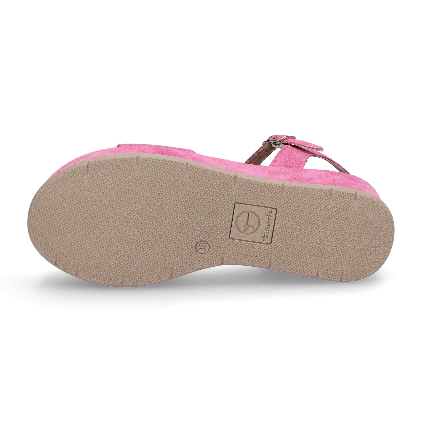 Tamaris women's platform sandal fuchsia