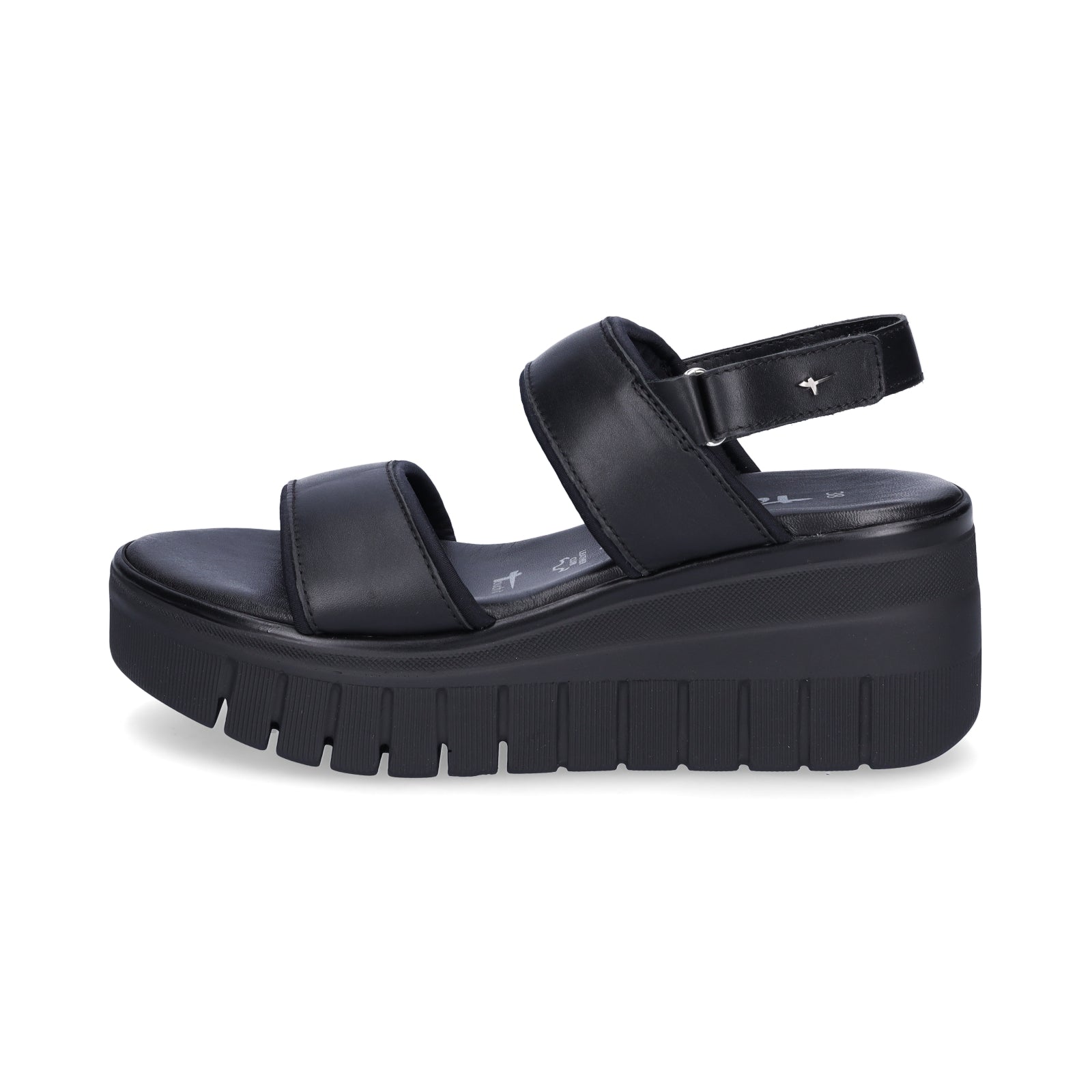 Tamaris women's sandals black