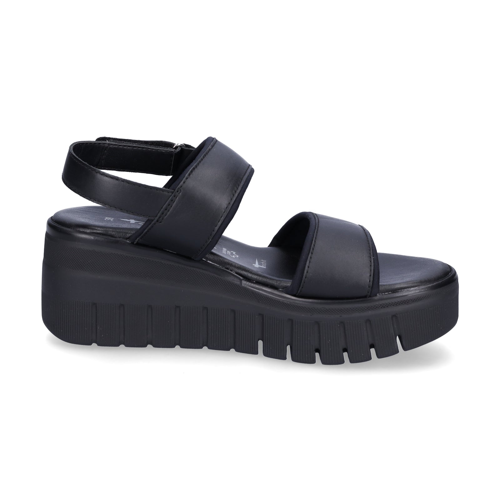 Tamaris women's sandals black