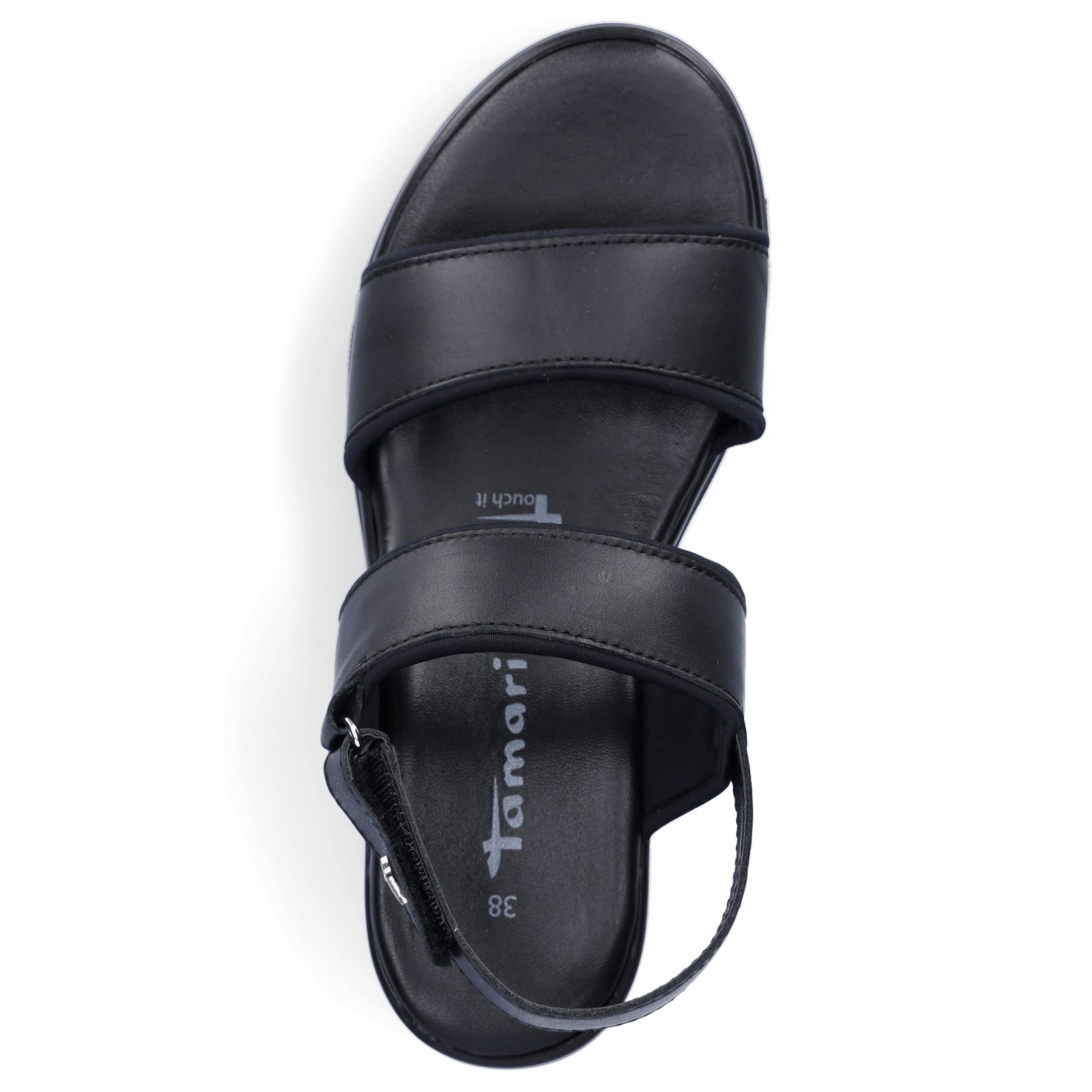 Tamaris women's sandals black
