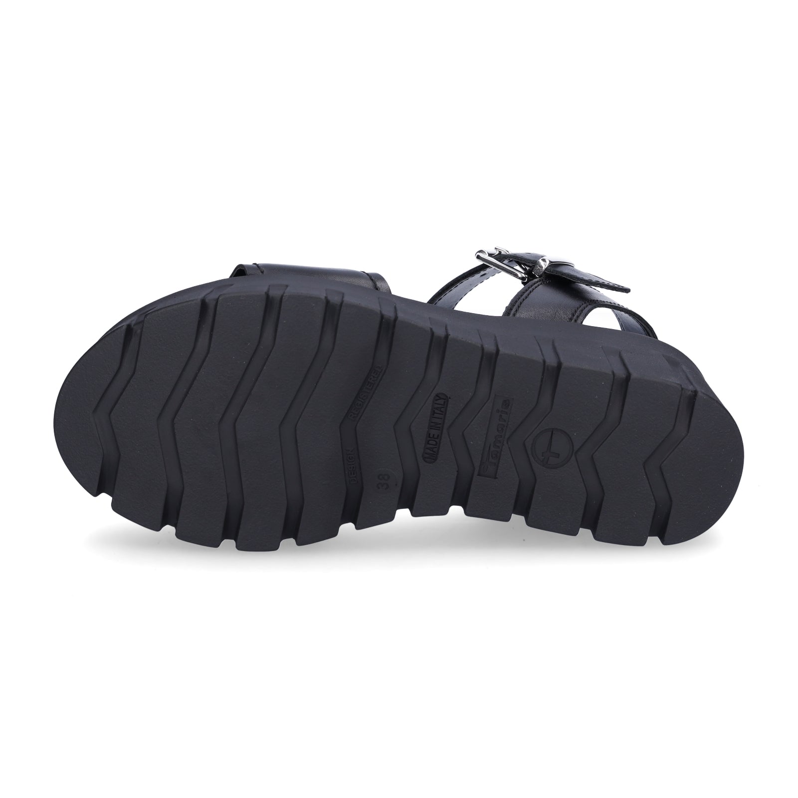 Tamaris women's sandals black