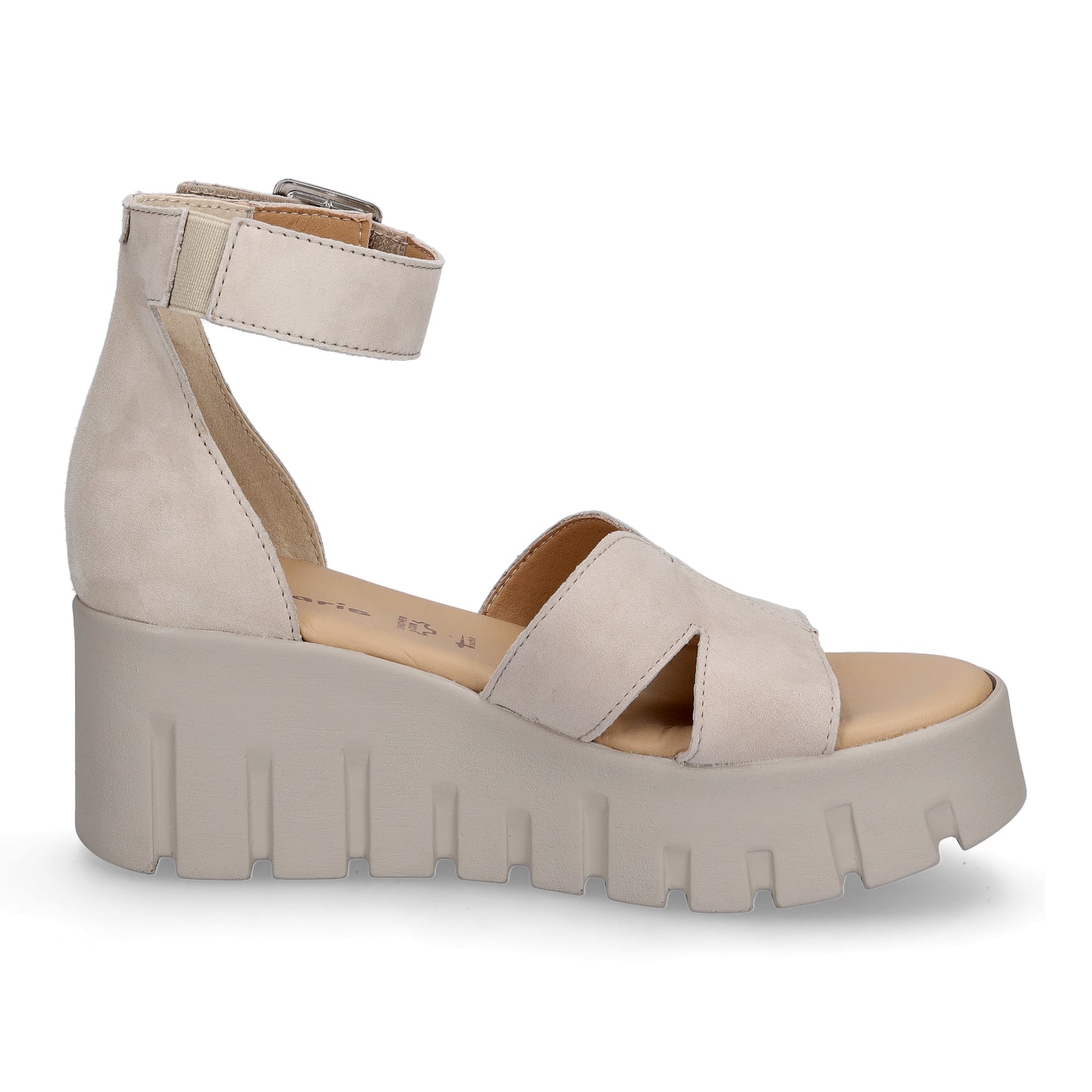 Tamaris Women's Platform Sandal Taupe