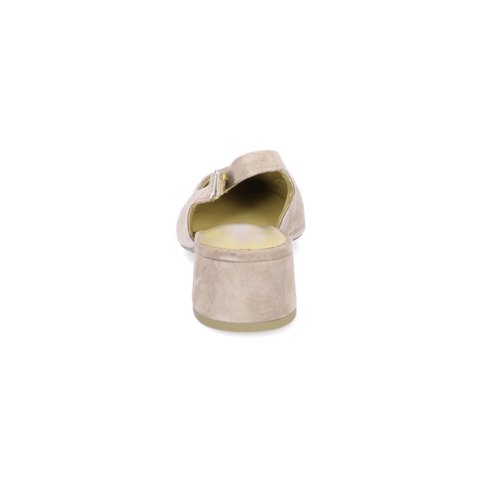 Tamaris Damen Leder Slingpumps taupe