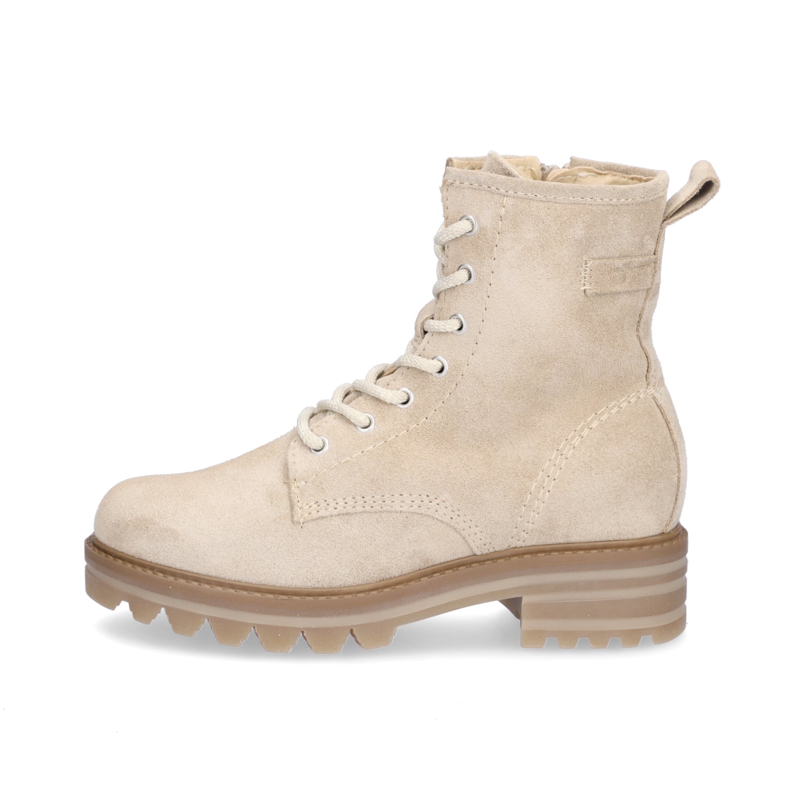 Tamaris Damen Schnürboot beige