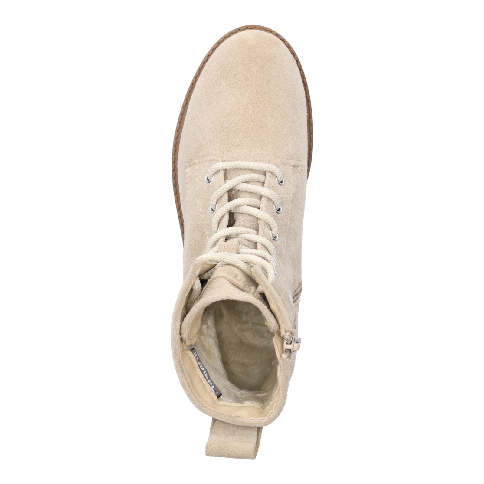 Tamaris Women's Lace-up Boot beige