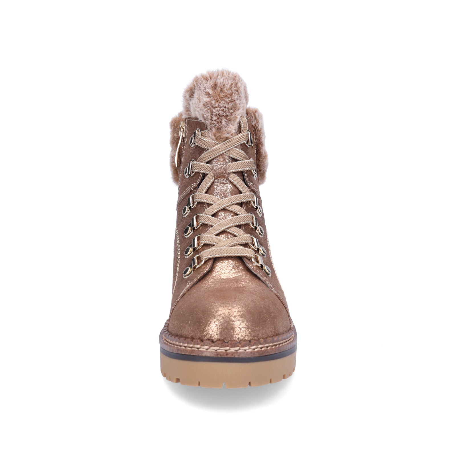 Tamaris Damen Schnürboot bronze