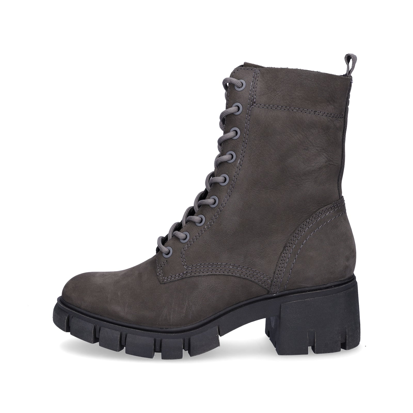 Tamaris women's lace-up boot gray